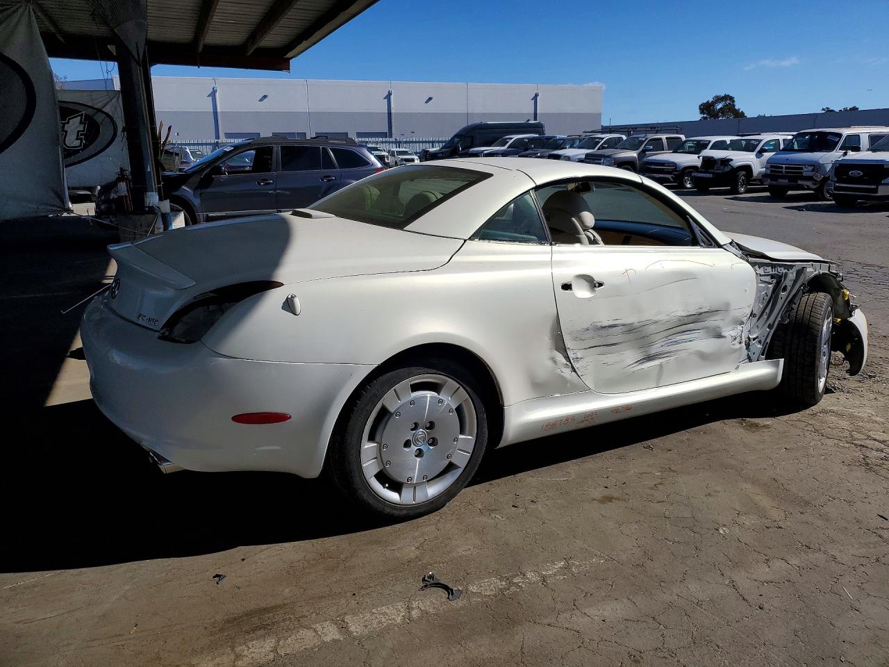 2002 Lexus Sc 430 White vin: JTHFN48Y320022072