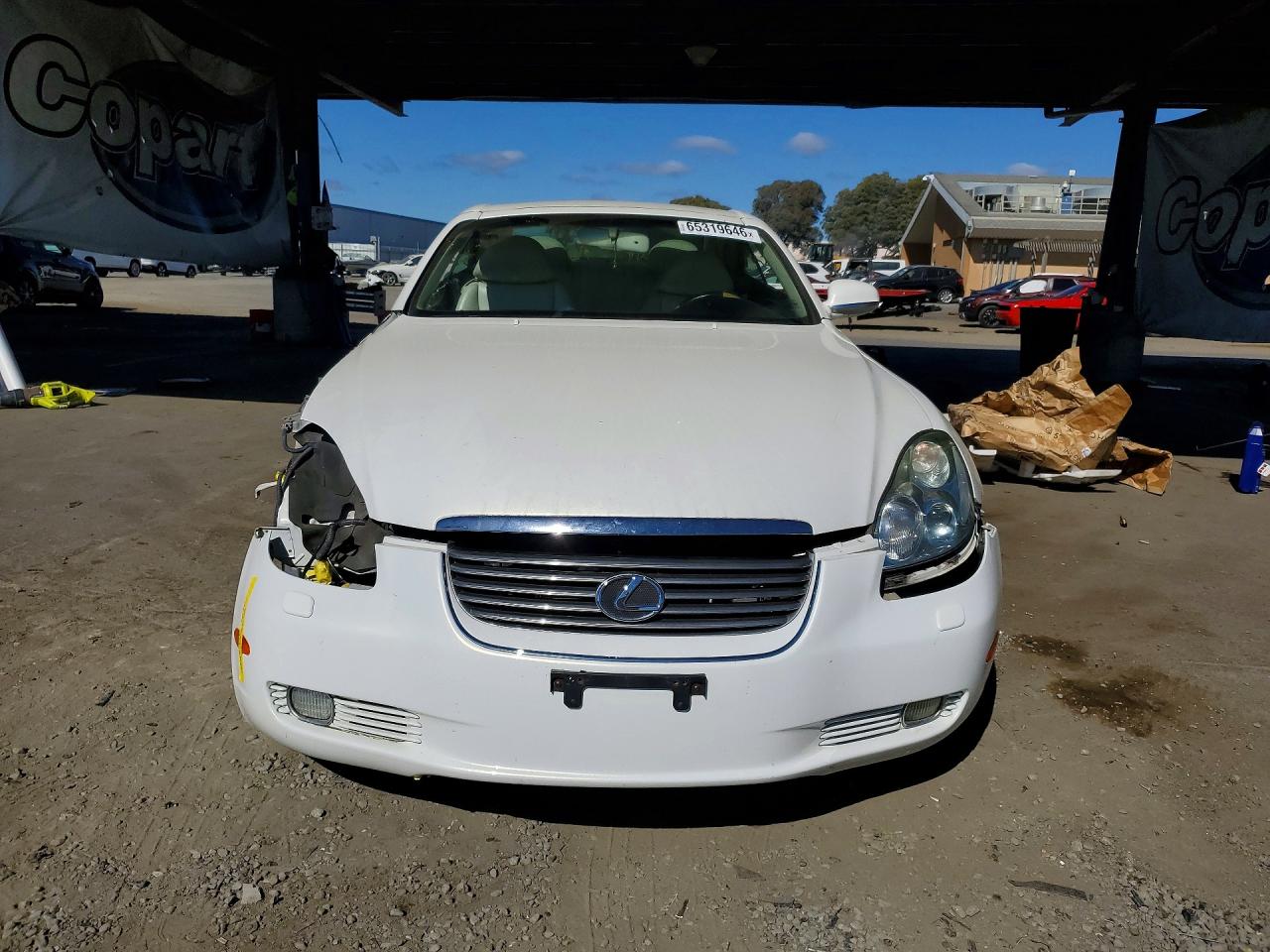 2002 Lexus Sc 430 White vin: JTHFN48Y320022072
