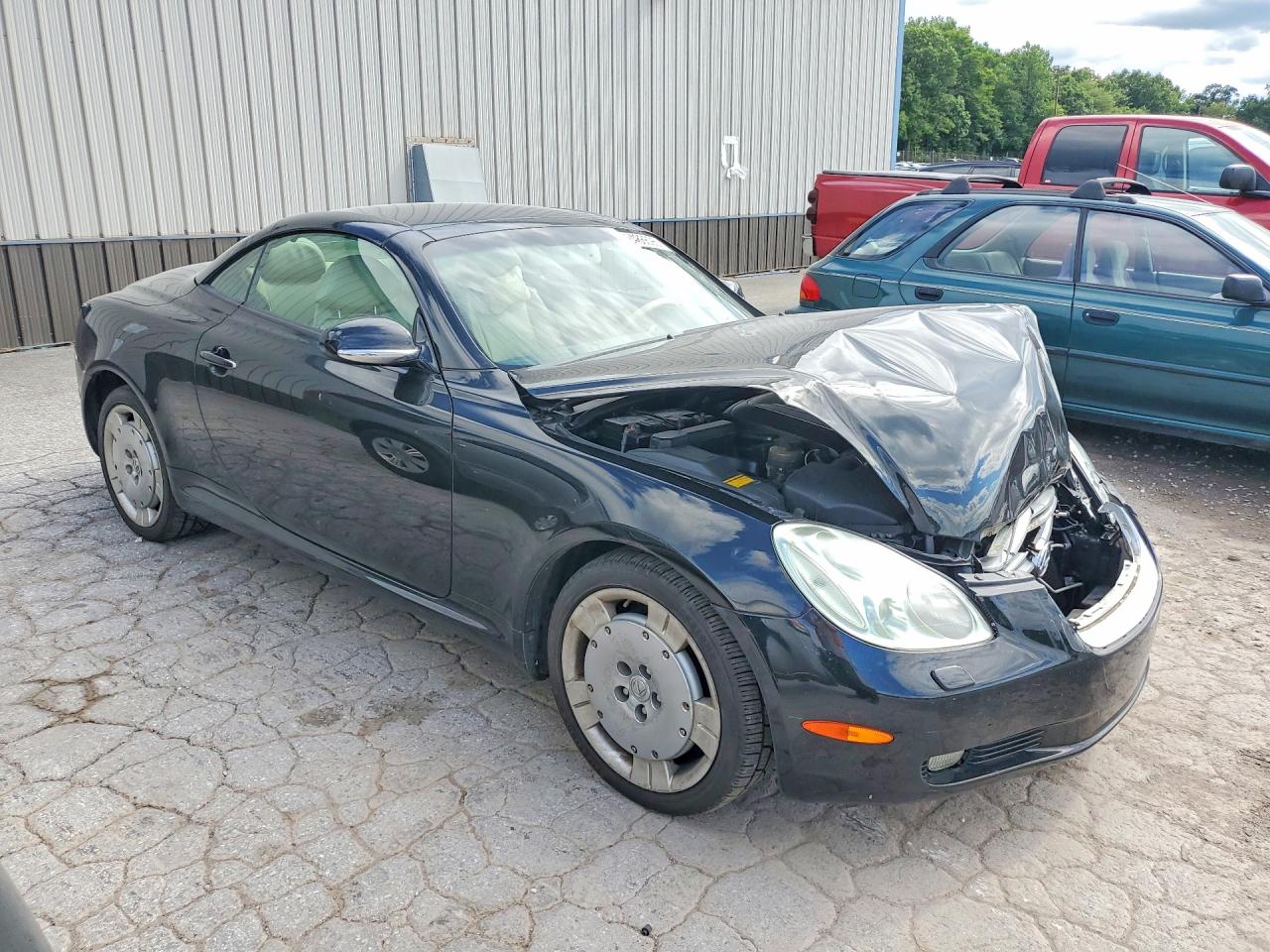 2002 Lexus Sc 430 Black vin: JTHFN48Y320026526