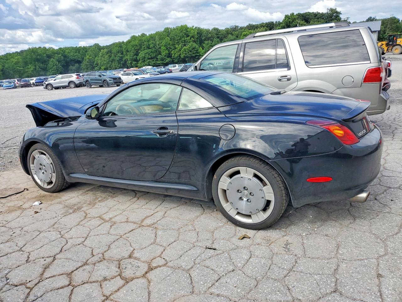 2002 Lexus Sc 430 Black vin: JTHFN48Y320026526