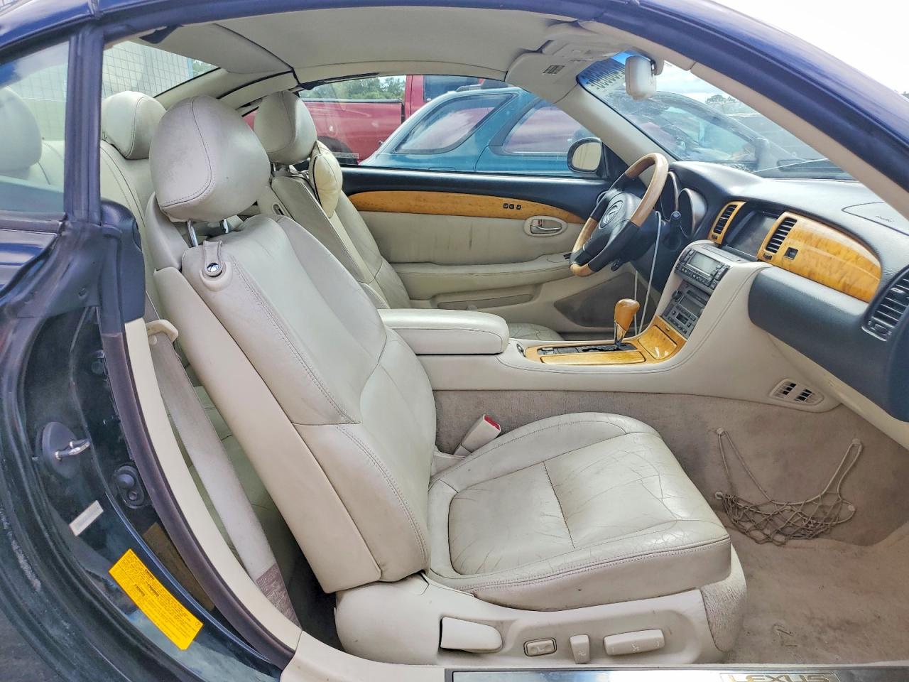 2002 Lexus Sc 430 Black vin: JTHFN48Y320026526