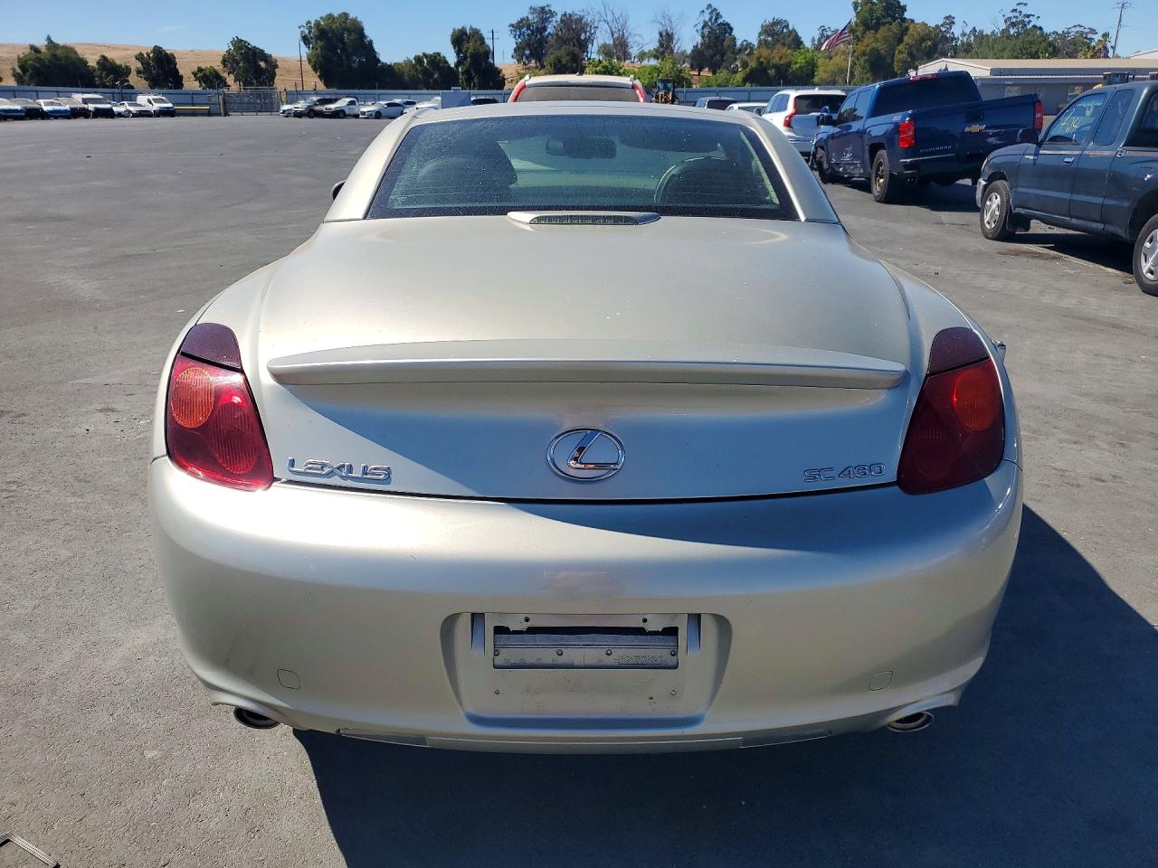 2002 Lexus Sc 430 Silver vin: JTHFN48Y320034061