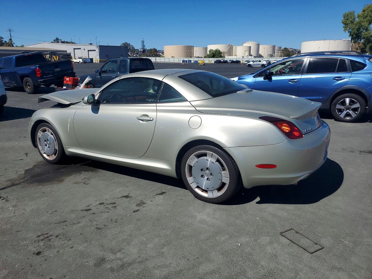 2002 Lexus Sc 430 Silver vin: JTHFN48Y320034061