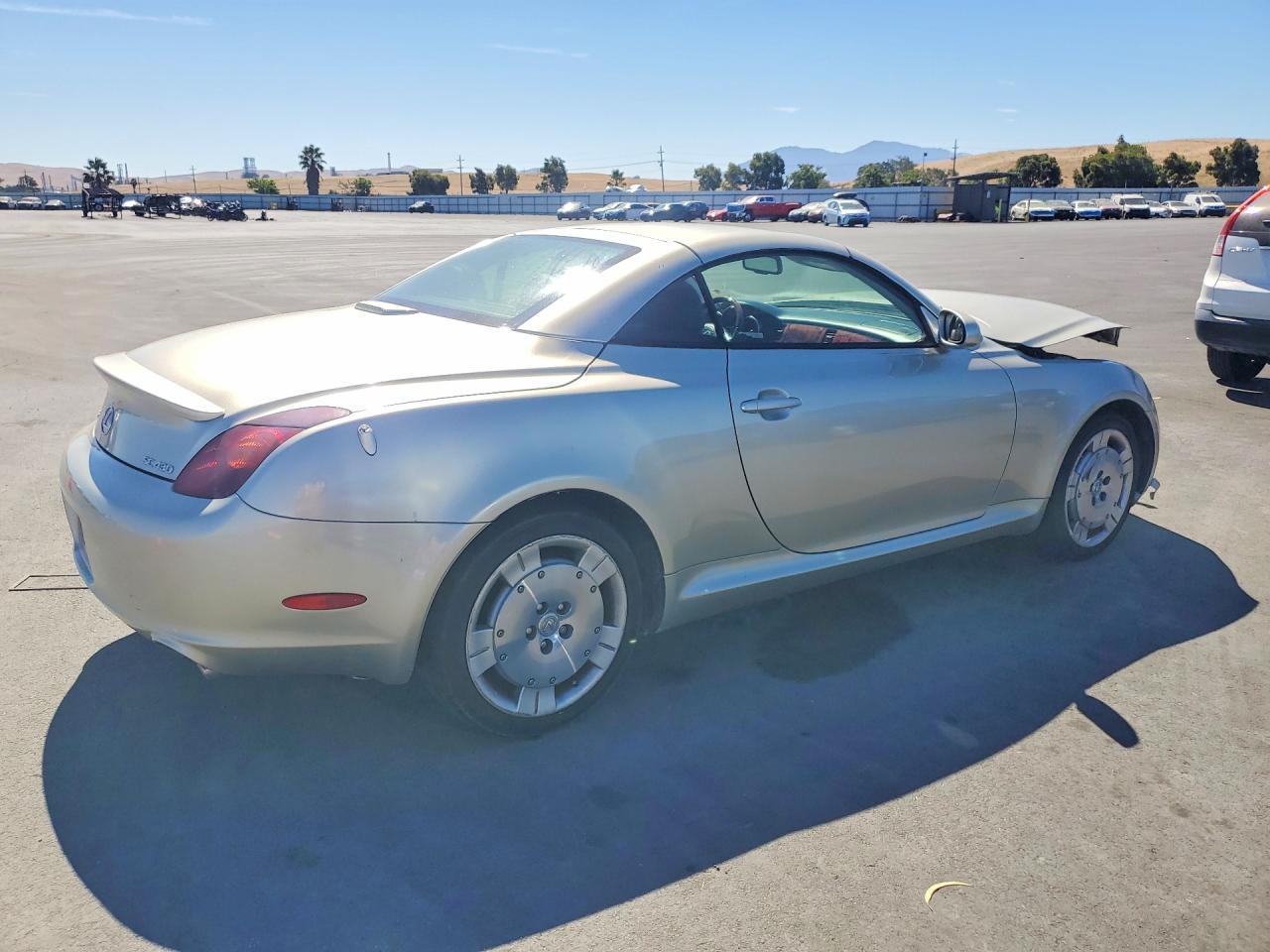 2002 Lexus Sc 430 Silver vin: JTHFN48Y320034061
