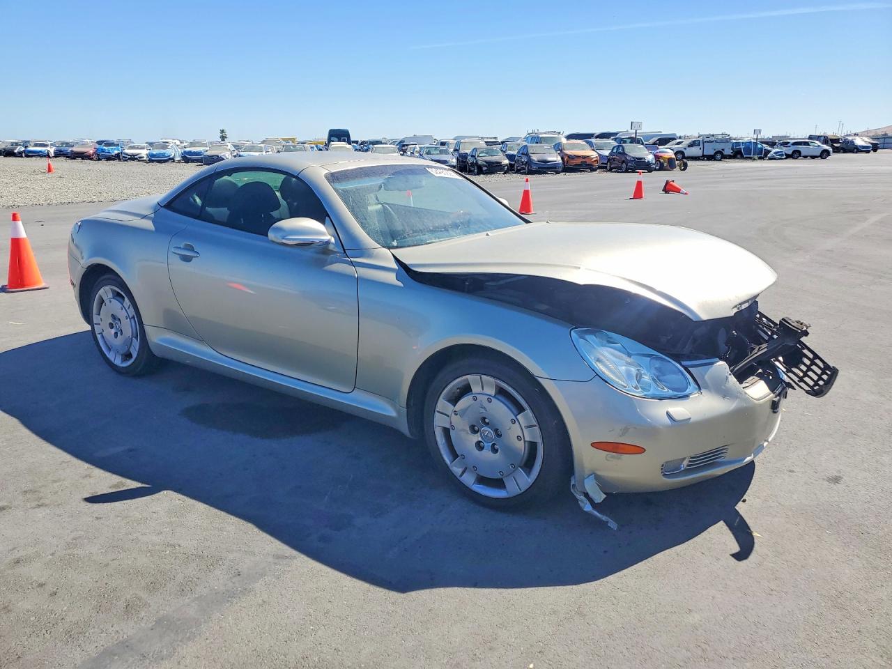 2002 Lexus Sc 430 Silver vin: JTHFN48Y320034061