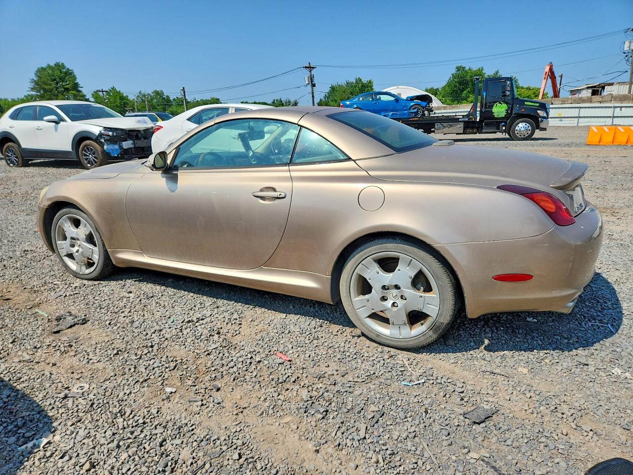 2003 Lexus Sc 430 Gold vin: JTHFN48Y330036457