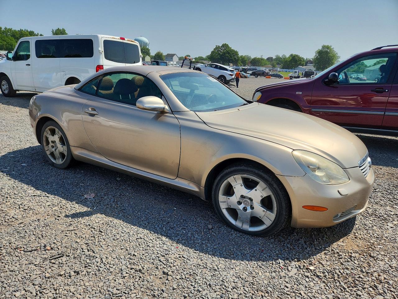 2003 Lexus Sc 430 Gold vin: JTHFN48Y330036457