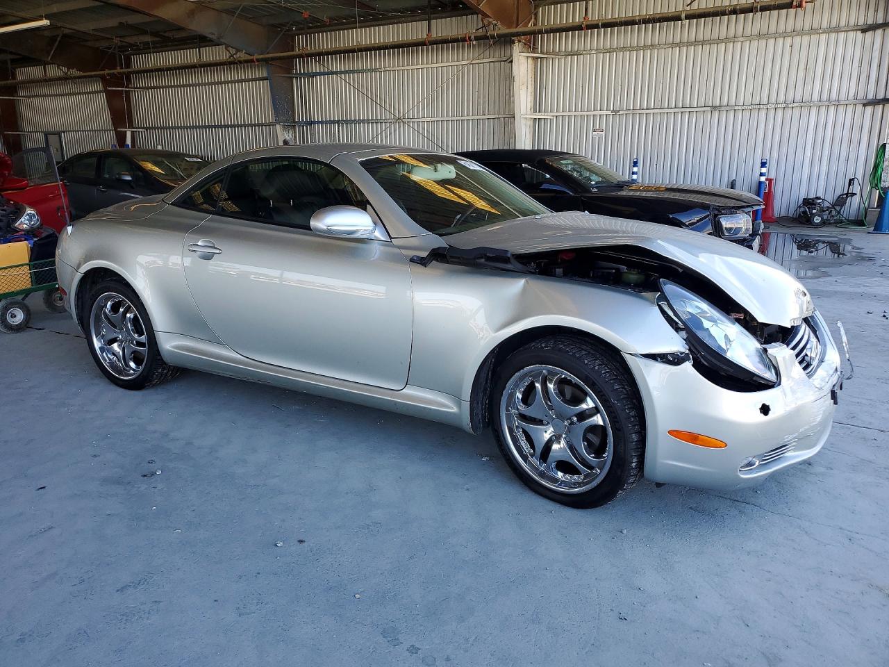 2003 Lexus Sc 430 Silver vin: JTHFN48Y330037396