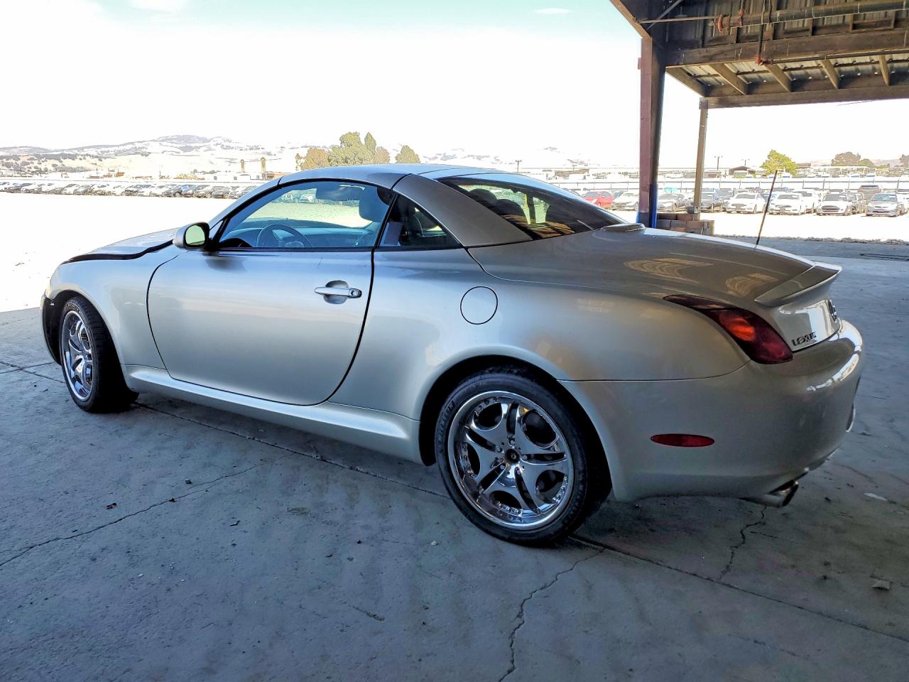 2003 Lexus Sc 430 Silver vin: JTHFN48Y330037396