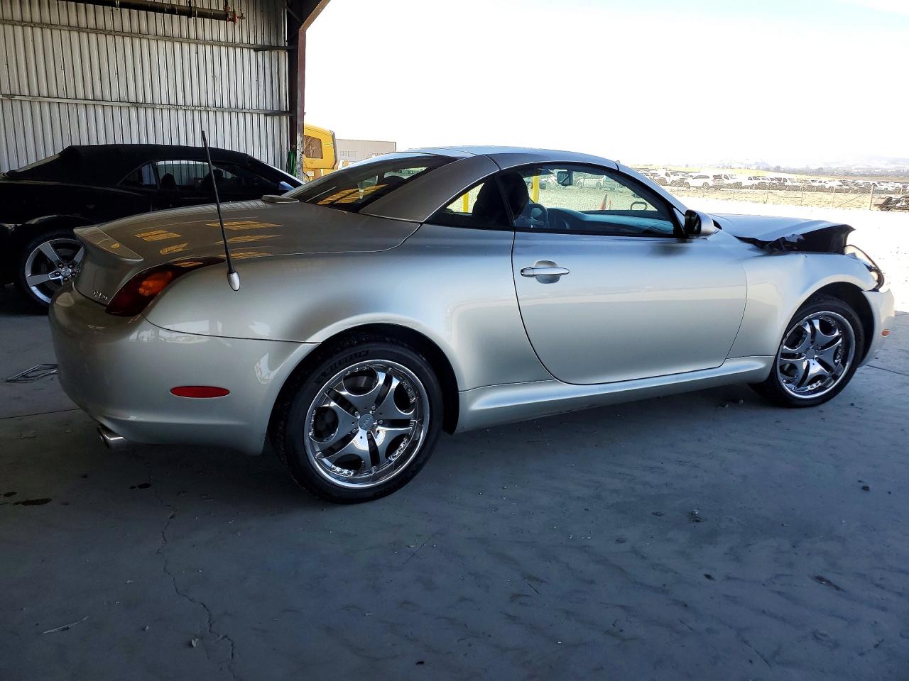 2003 Lexus Sc 430 Silver vin: JTHFN48Y330037396