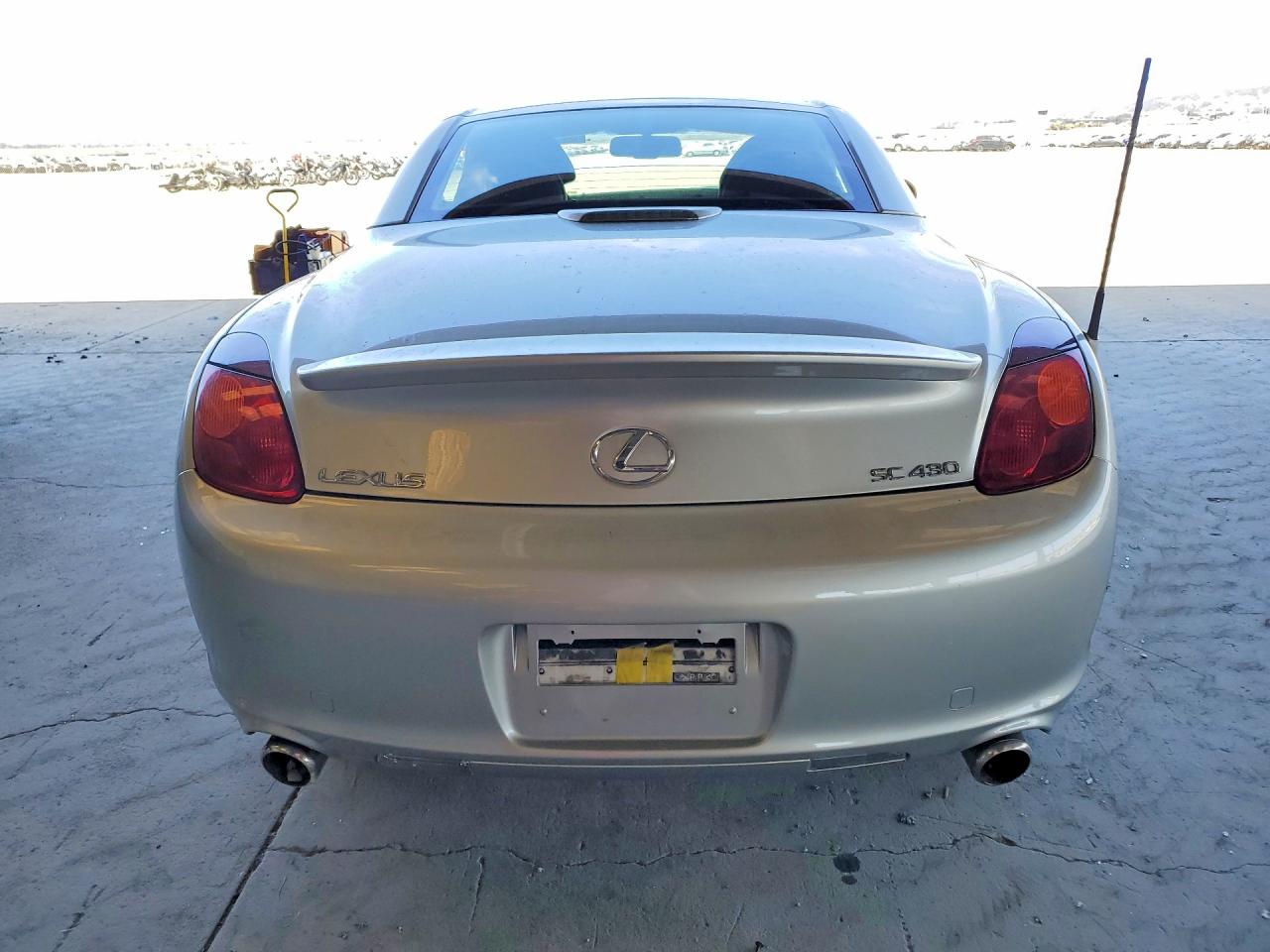 2003 Lexus Sc 430 Silver vin: JTHFN48Y330037396