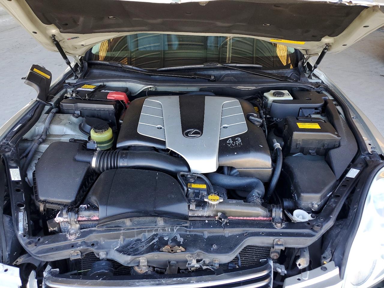 2003 Lexus Sc 430 Silver vin: JTHFN48Y330037396