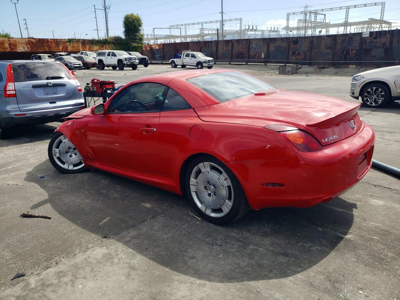 2004 Lexus Sc 430 Red vin: JTHFN48Y340053664