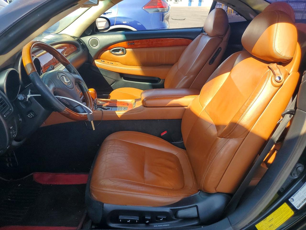 2005 Lexus Sc 430 Purple vin: JTHFN48Y350062480