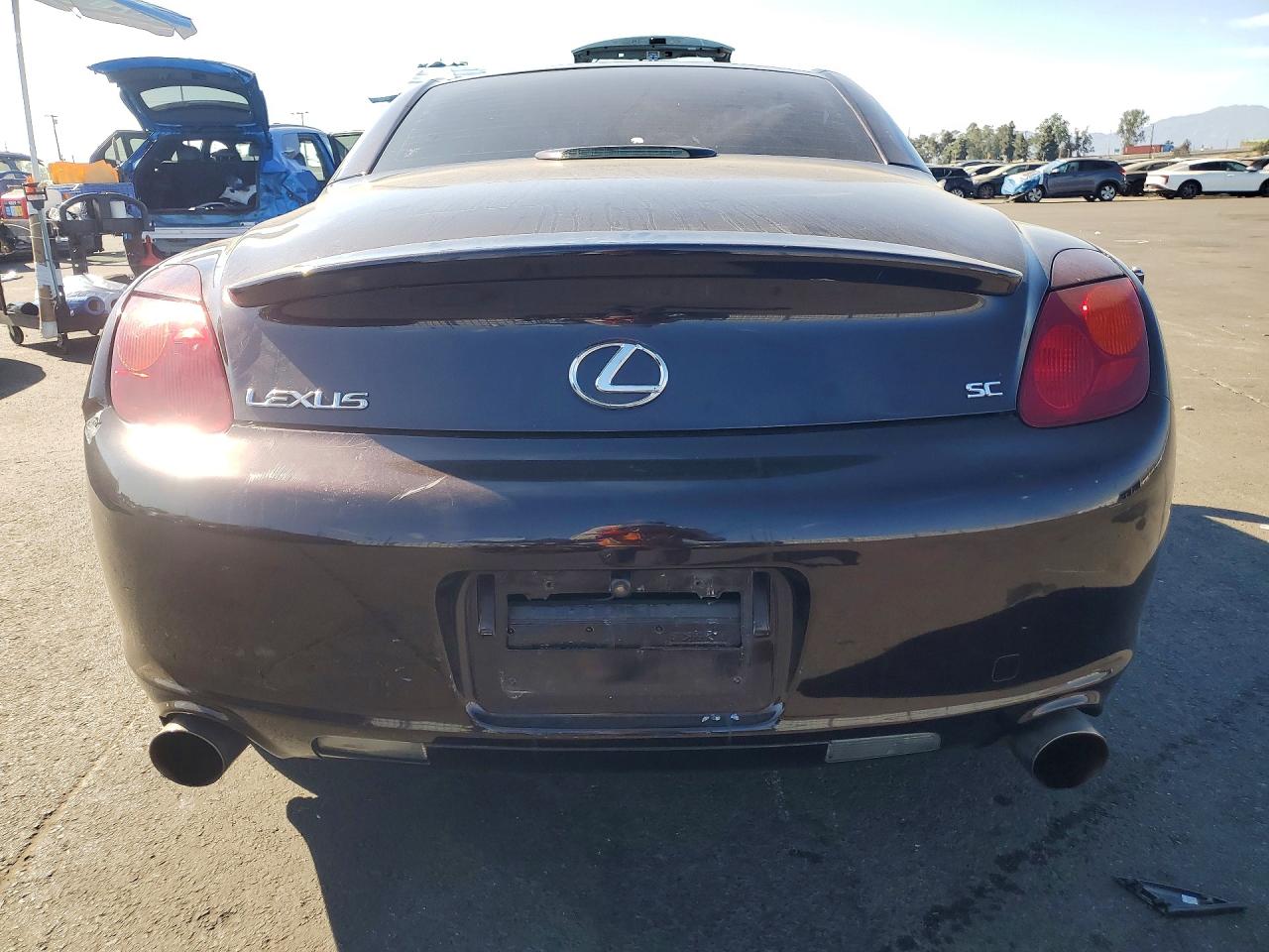 2005 Lexus Sc 430 Purple vin: JTHFN48Y350062480