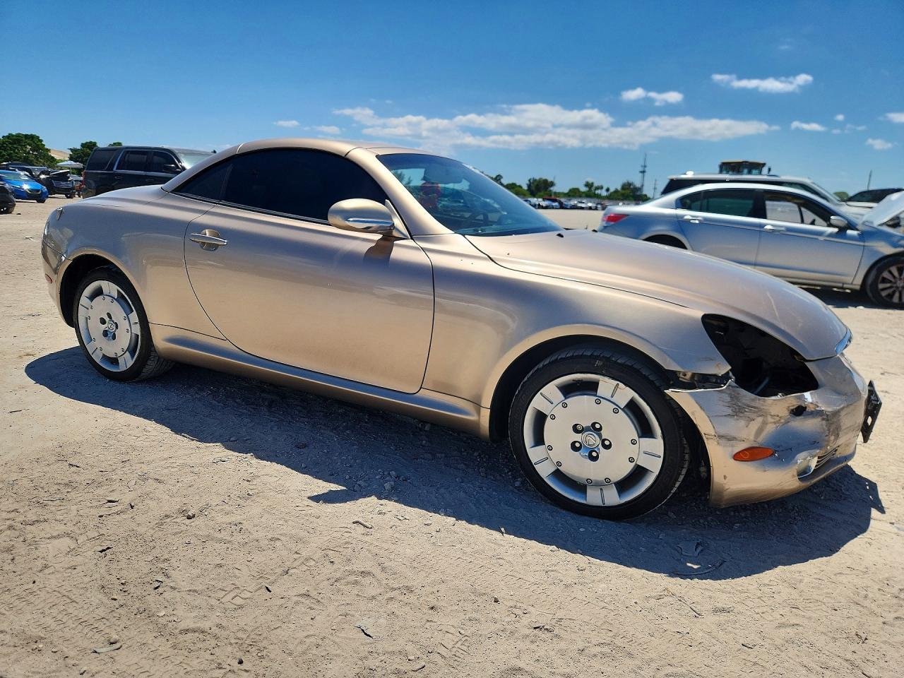2005 Lexus Sc 430 Gold vin: JTHFN48Y350067906