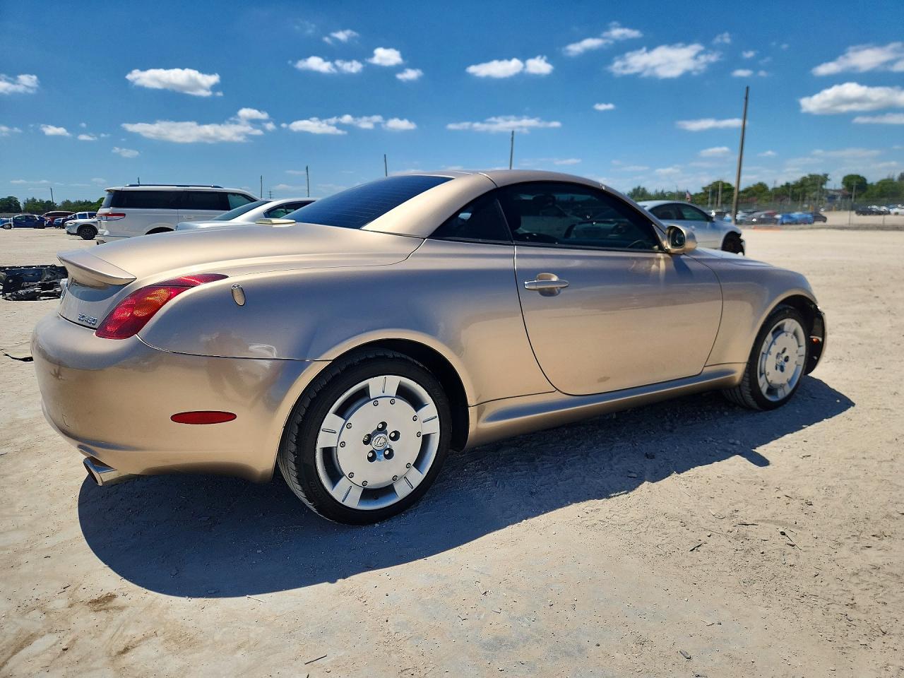 2005 Lexus Sc 430 Gold vin: JTHFN48Y350067906