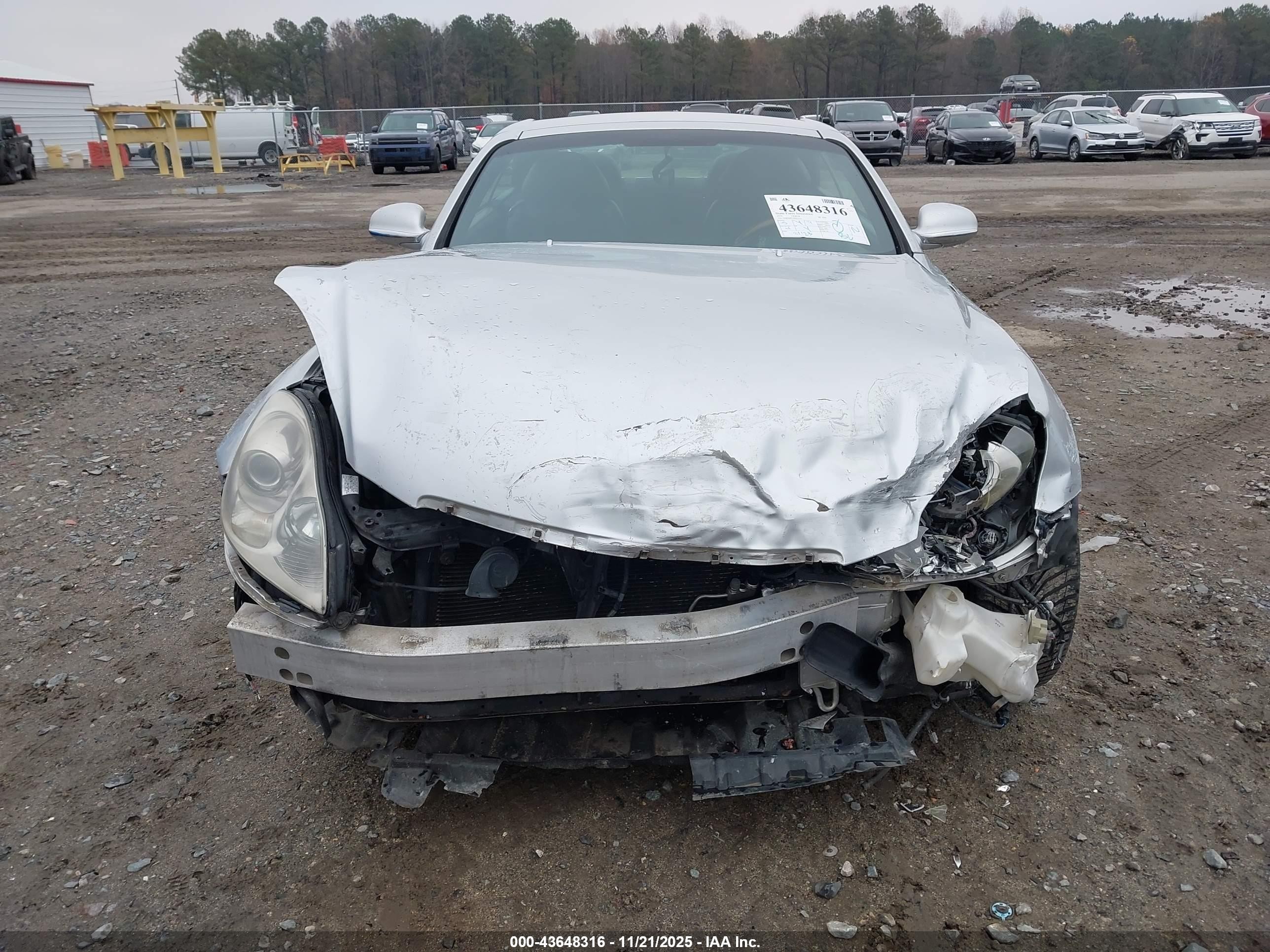 2006 Lexus Sc 430   Silver vin: JTHFN48Y369000915