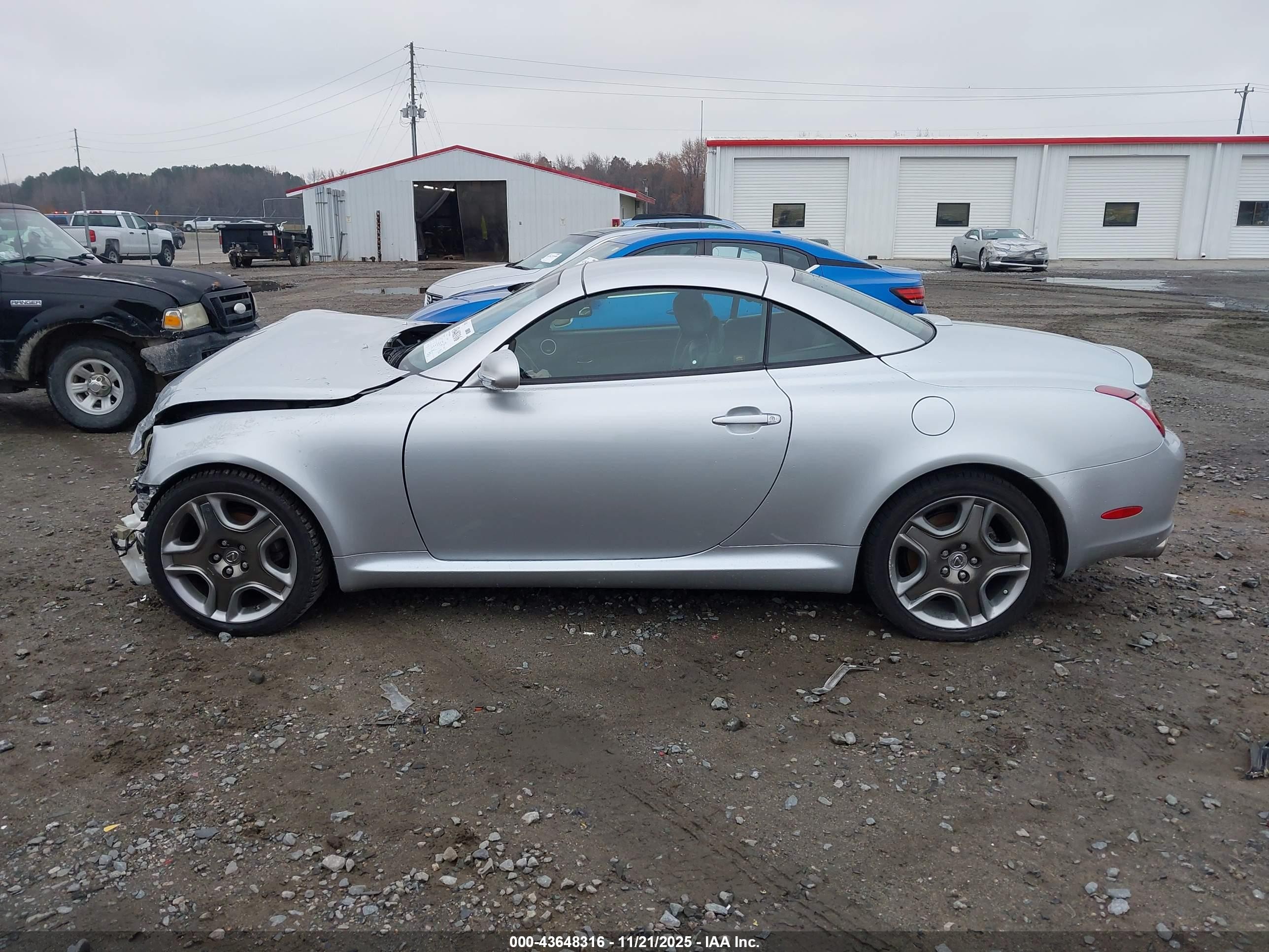 2006 Lexus Sc 430   Silver vin: JTHFN48Y369000915