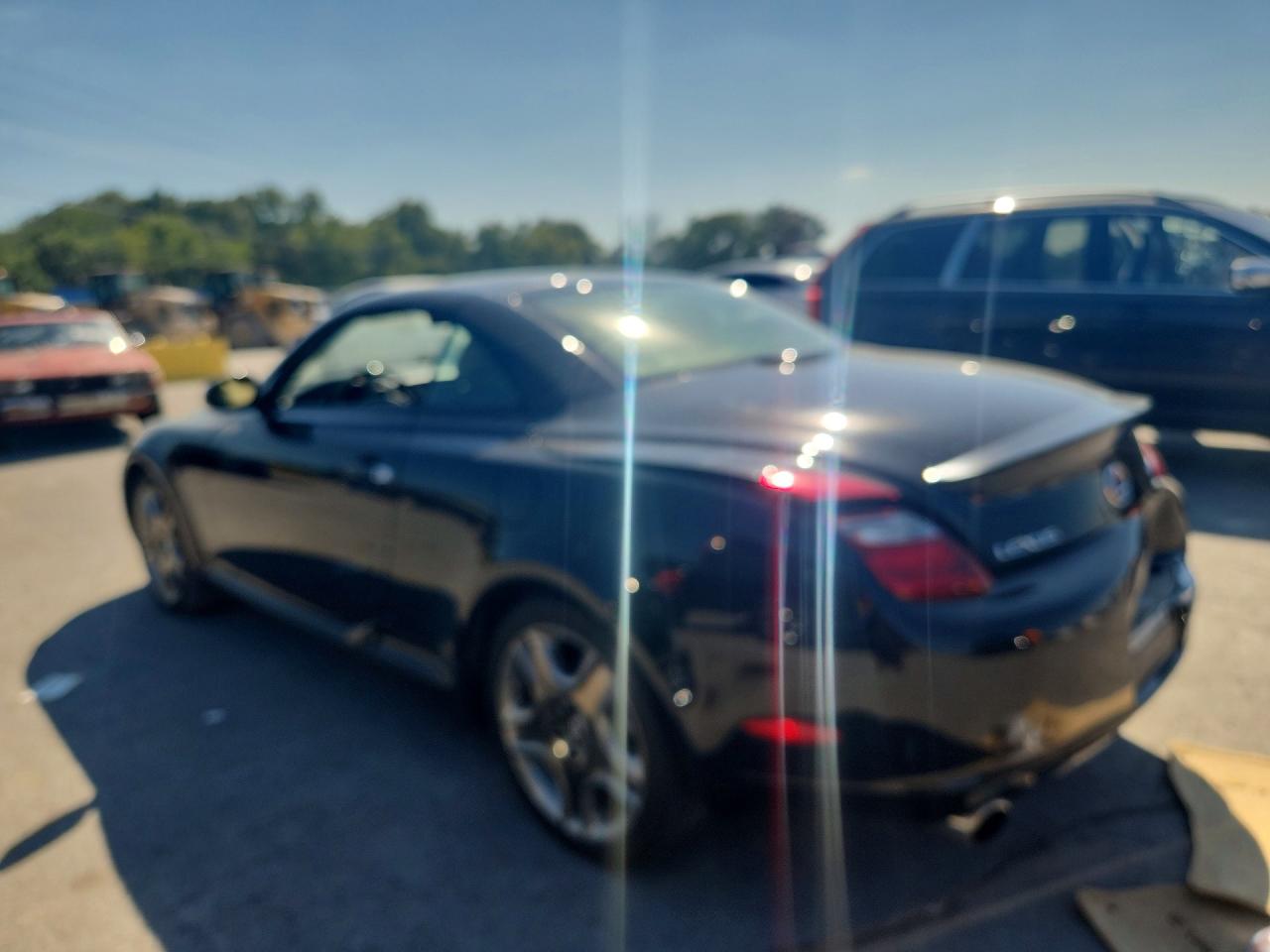 2006 Lexus Sc 430 Black vin: JTHFN48Y369005659