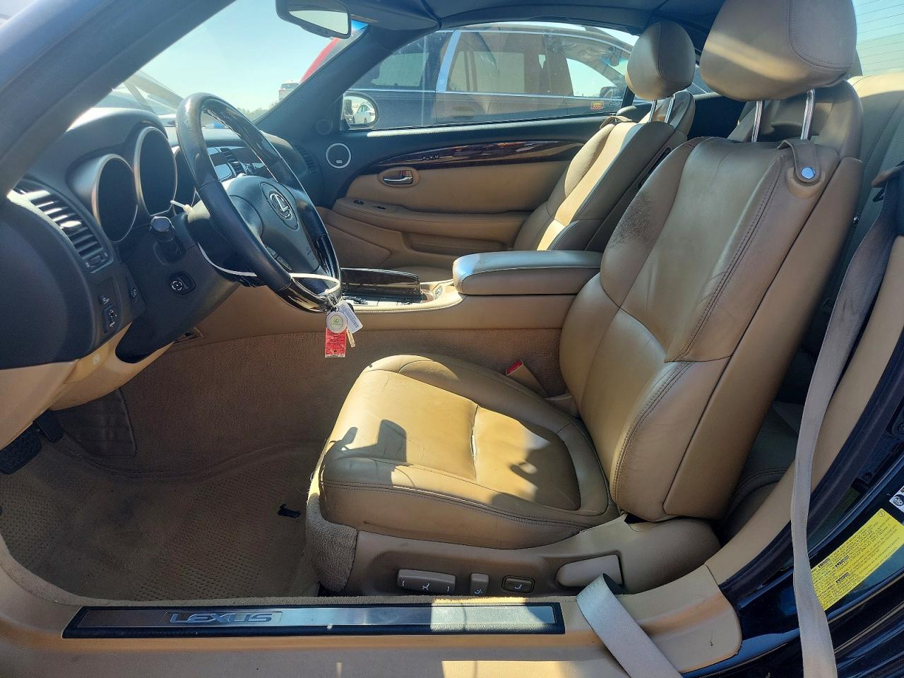 2006 Lexus Sc 430 Black vin: JTHFN48Y369005659