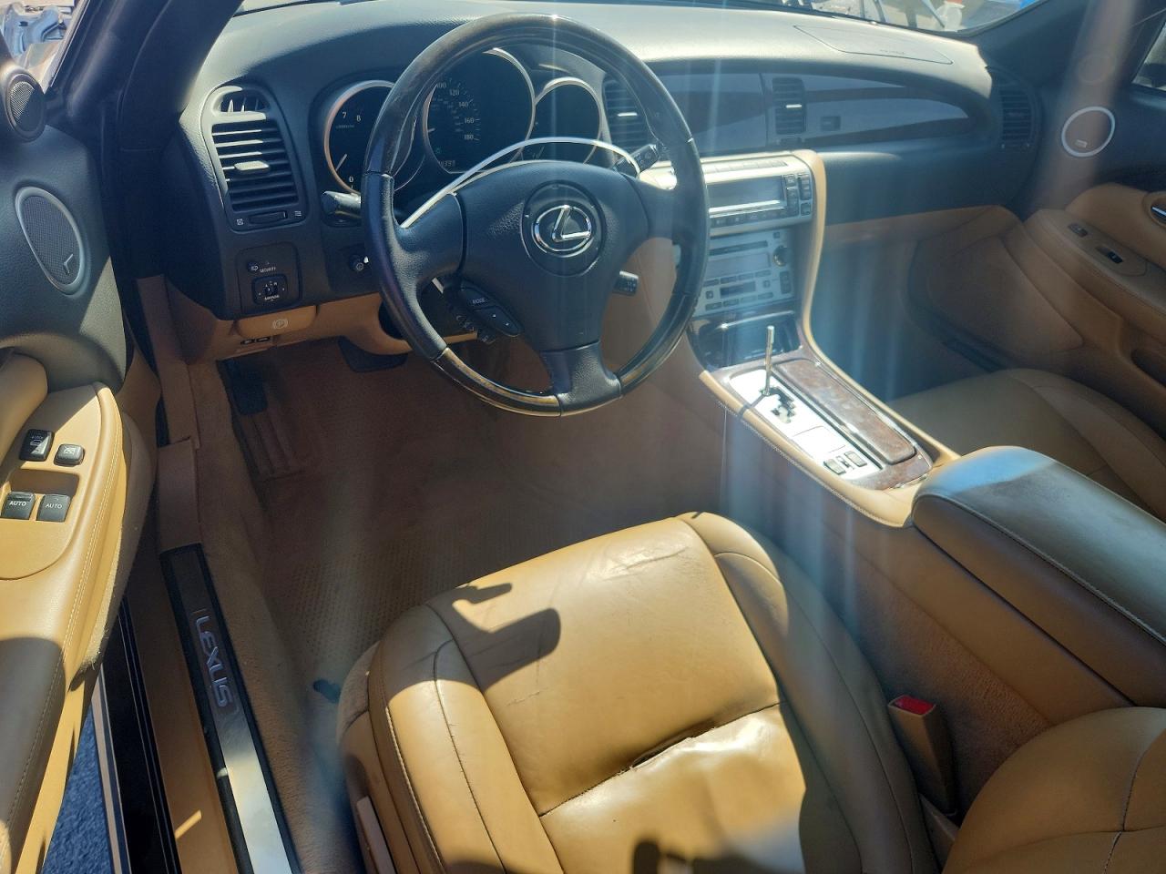 2006 Lexus Sc 430 Black vin: JTHFN48Y369005659
