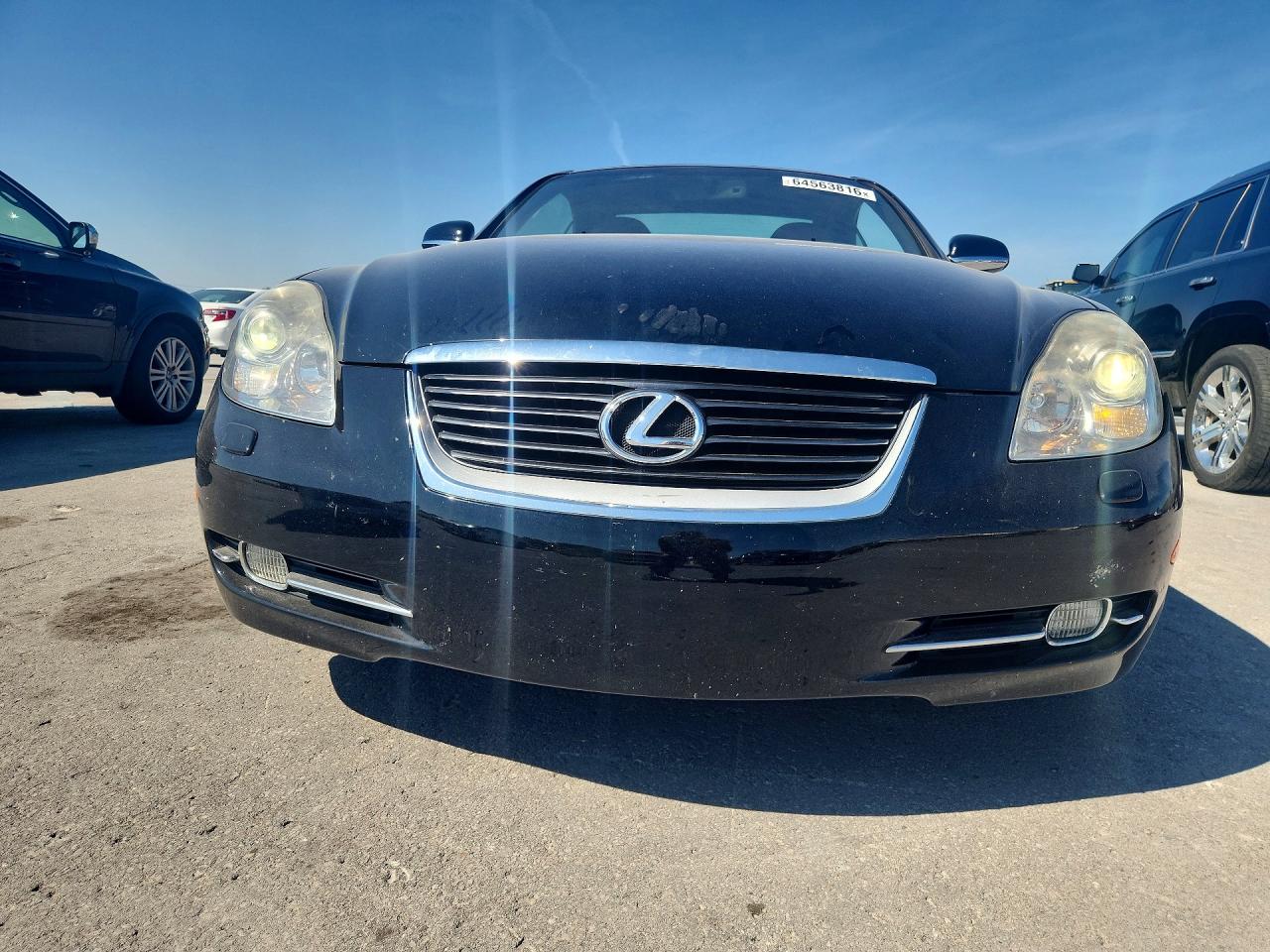 2006 Lexus Sc 430 Black vin: JTHFN48Y369005659