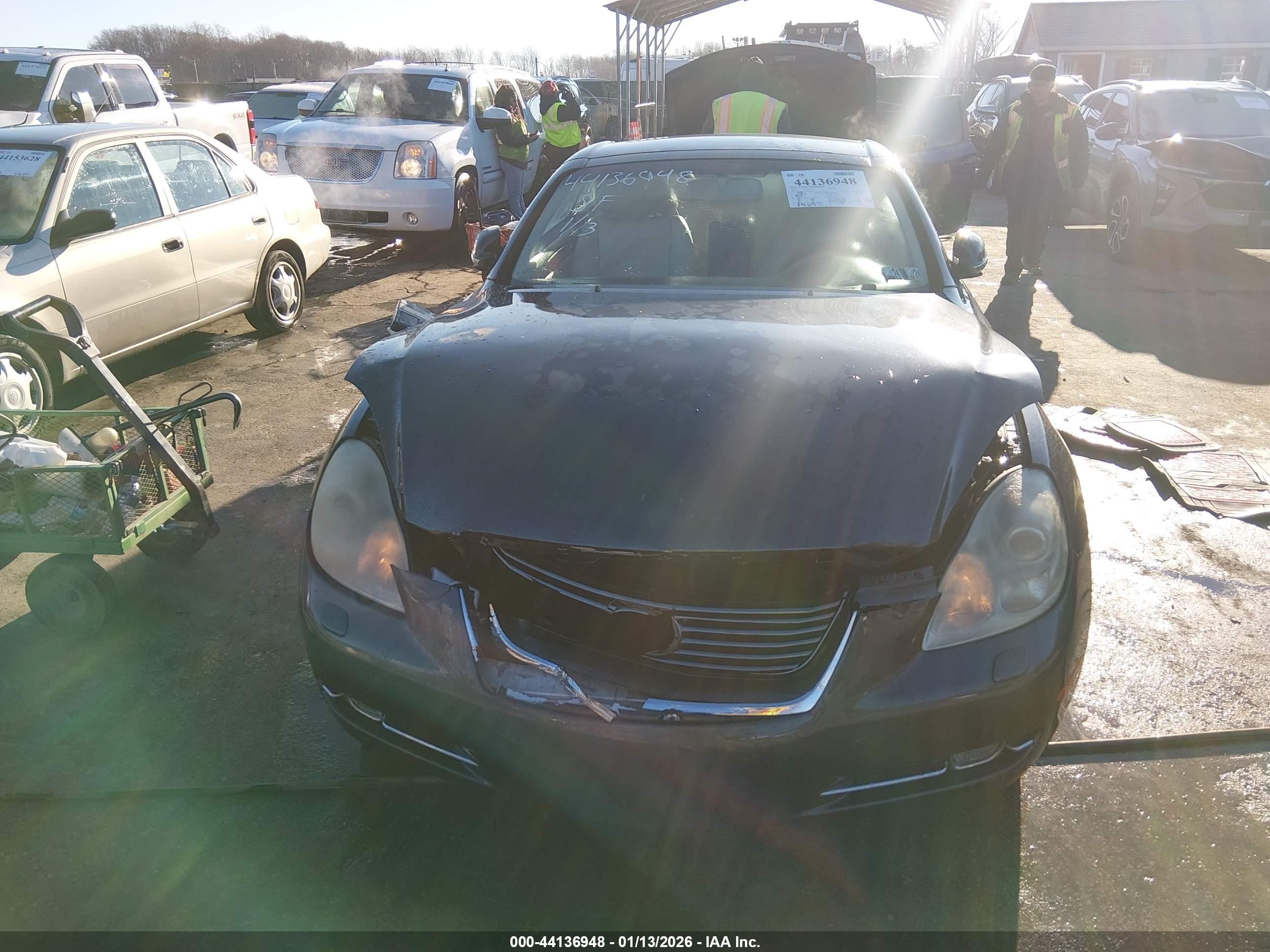 2006 Lexus Sc 430   Black vin: JTHFN48Y369006830