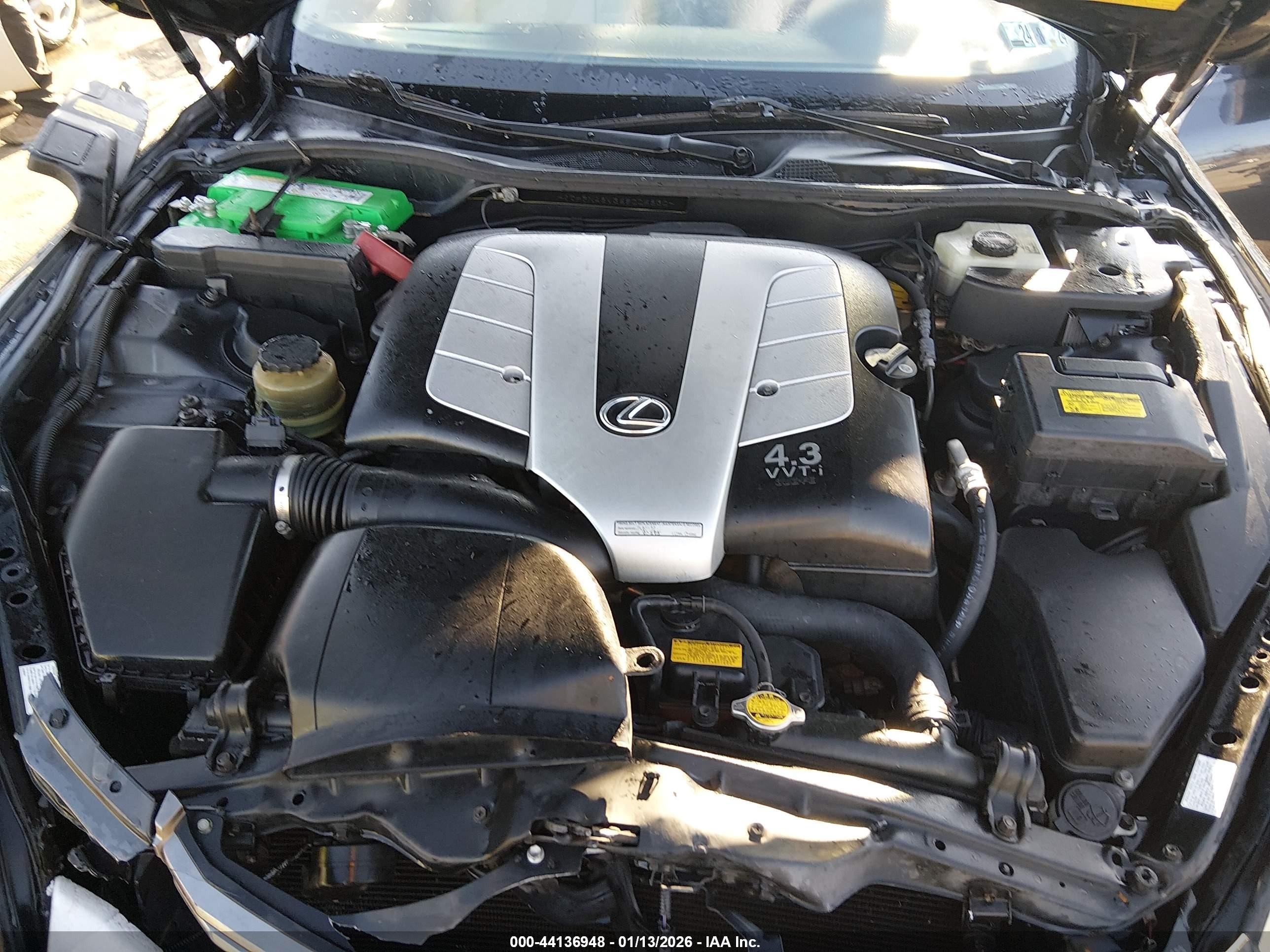 2006 Lexus Sc 430   Black vin: JTHFN48Y369006830