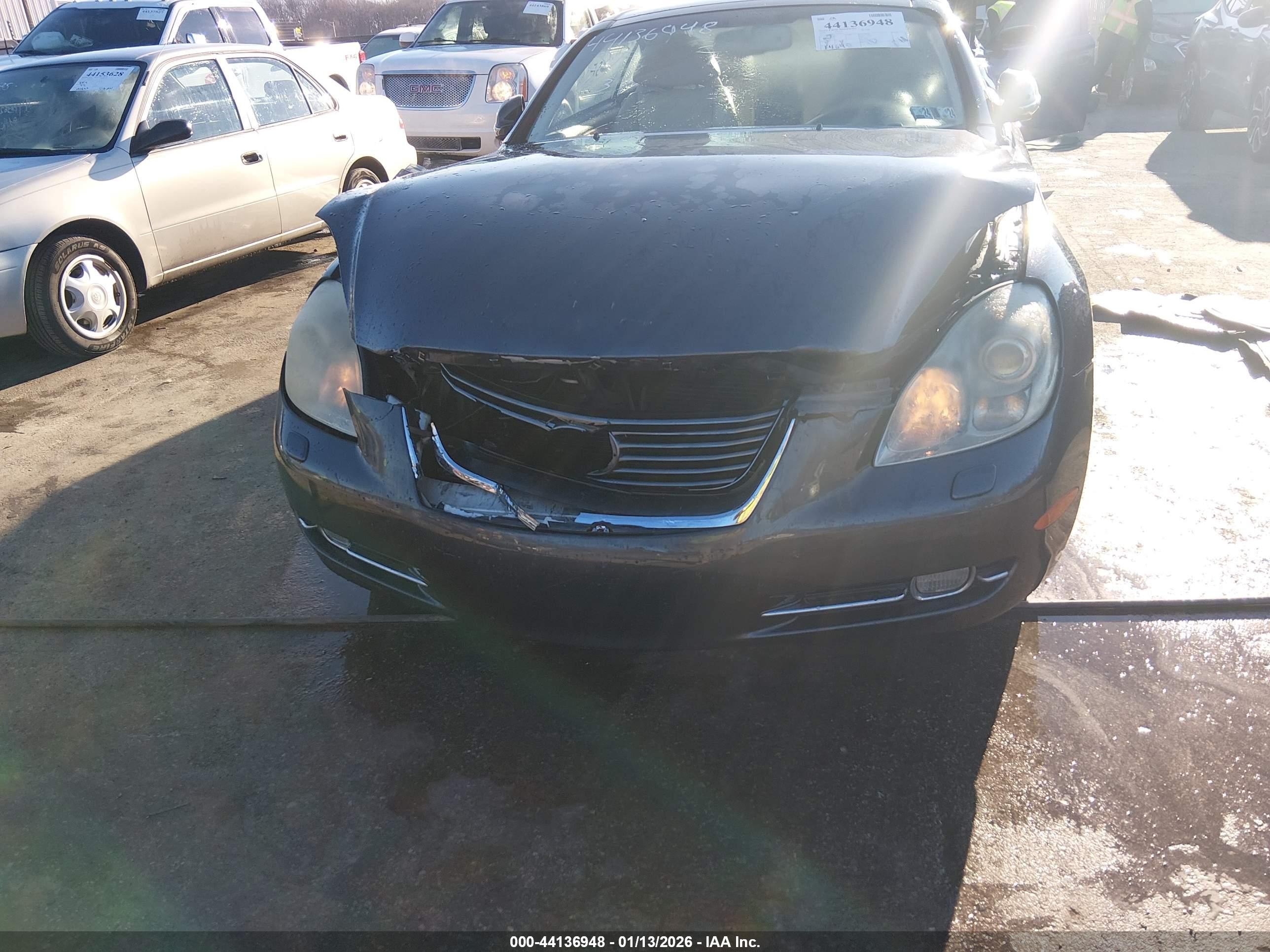 2006 Lexus Sc 430   Black vin: JTHFN48Y369006830