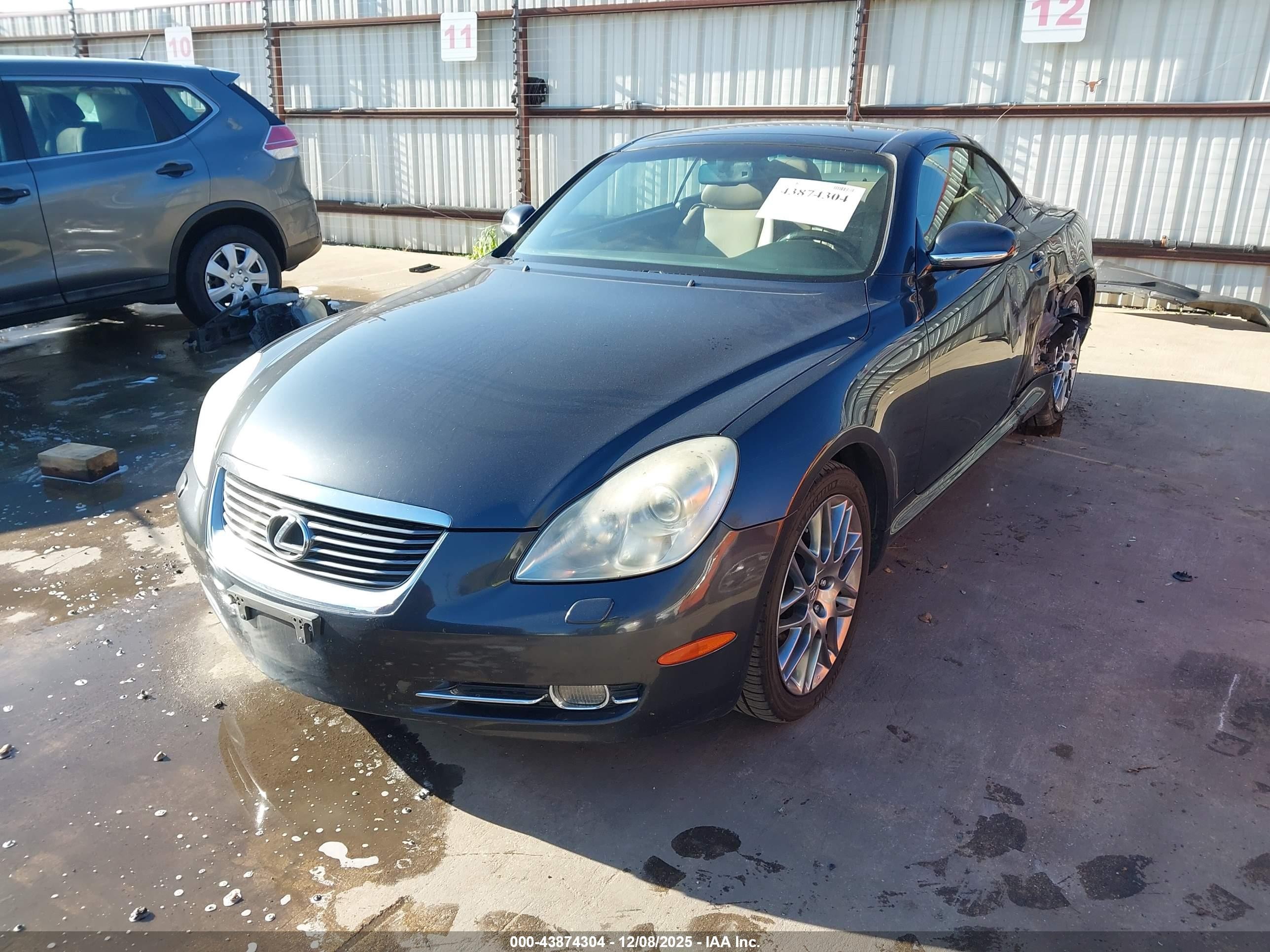 2006 Lexus Sc 430   Gray vin: JTHFN48Y369009257
