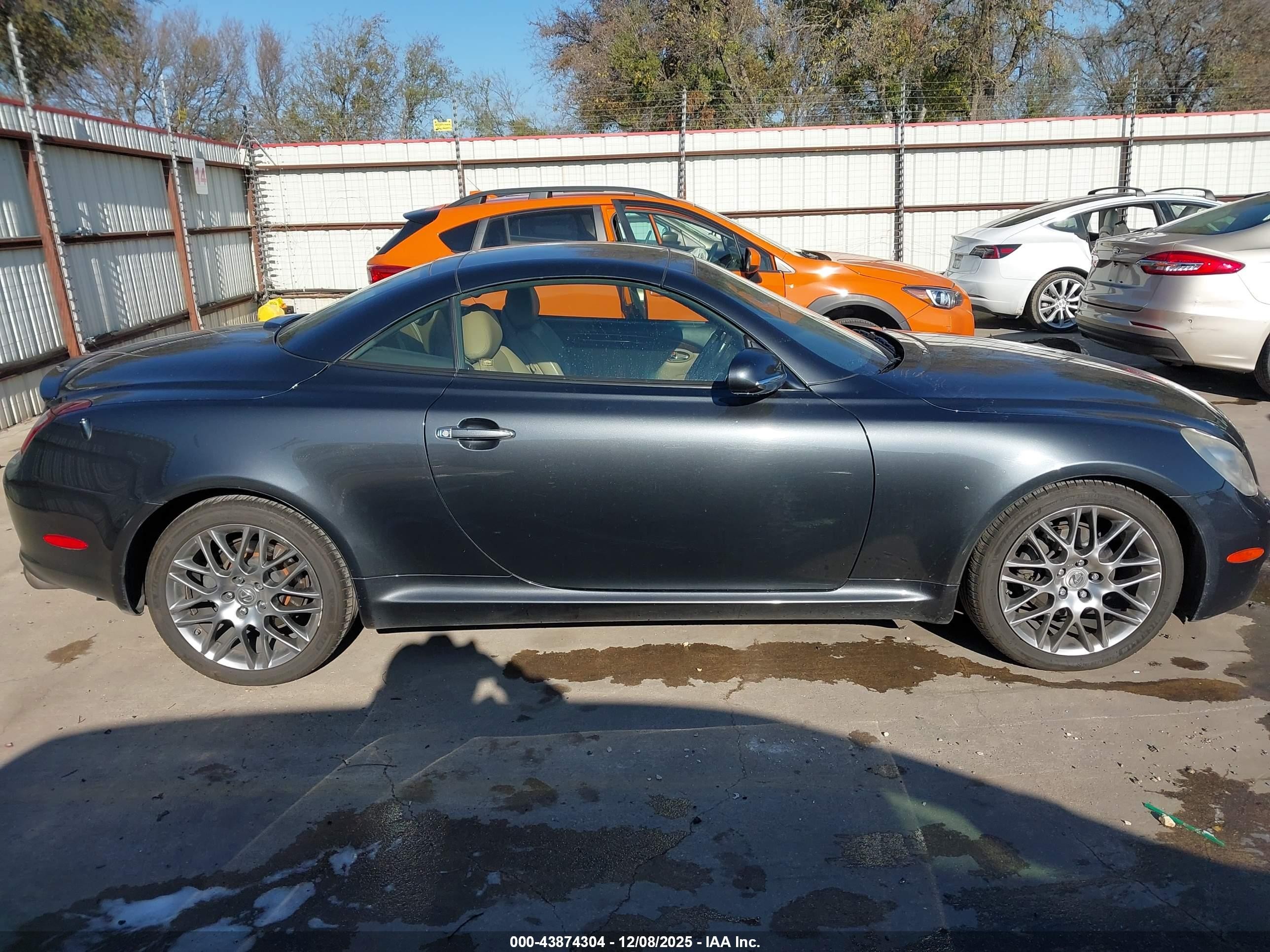 2006 Lexus Sc 430   Gray vin: JTHFN48Y369009257