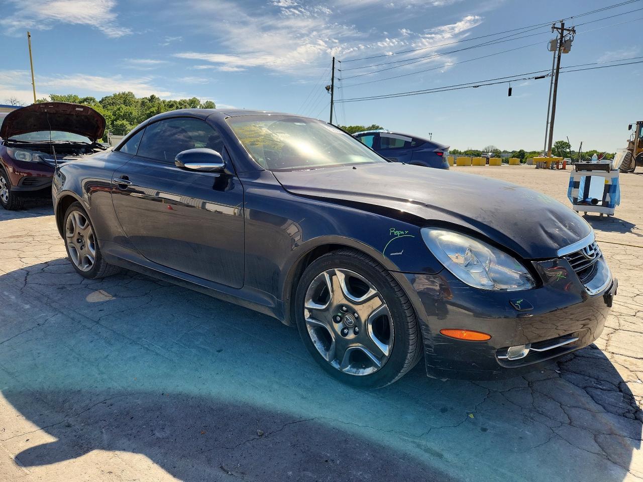 2006 Lexus Sc 430 Charcoal vin: JTHFN48Y369009940