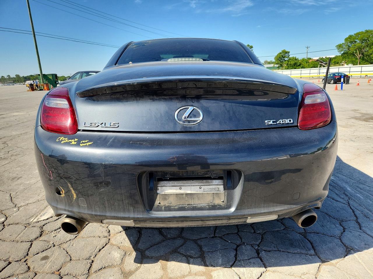 2006 Lexus Sc 430 Charcoal vin: JTHFN48Y369009940
