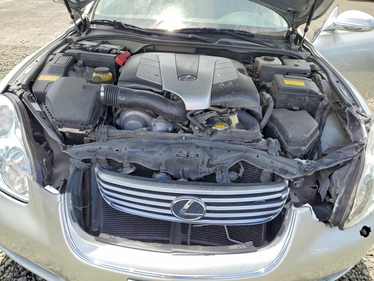 2002 Lexus Sc 430 Silver vin: JTHFN48Y420003109