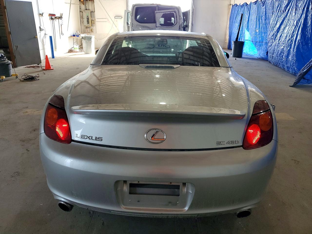 2002 Lexus Sc 430 Серебряный vin: JTHFN48Y420008651