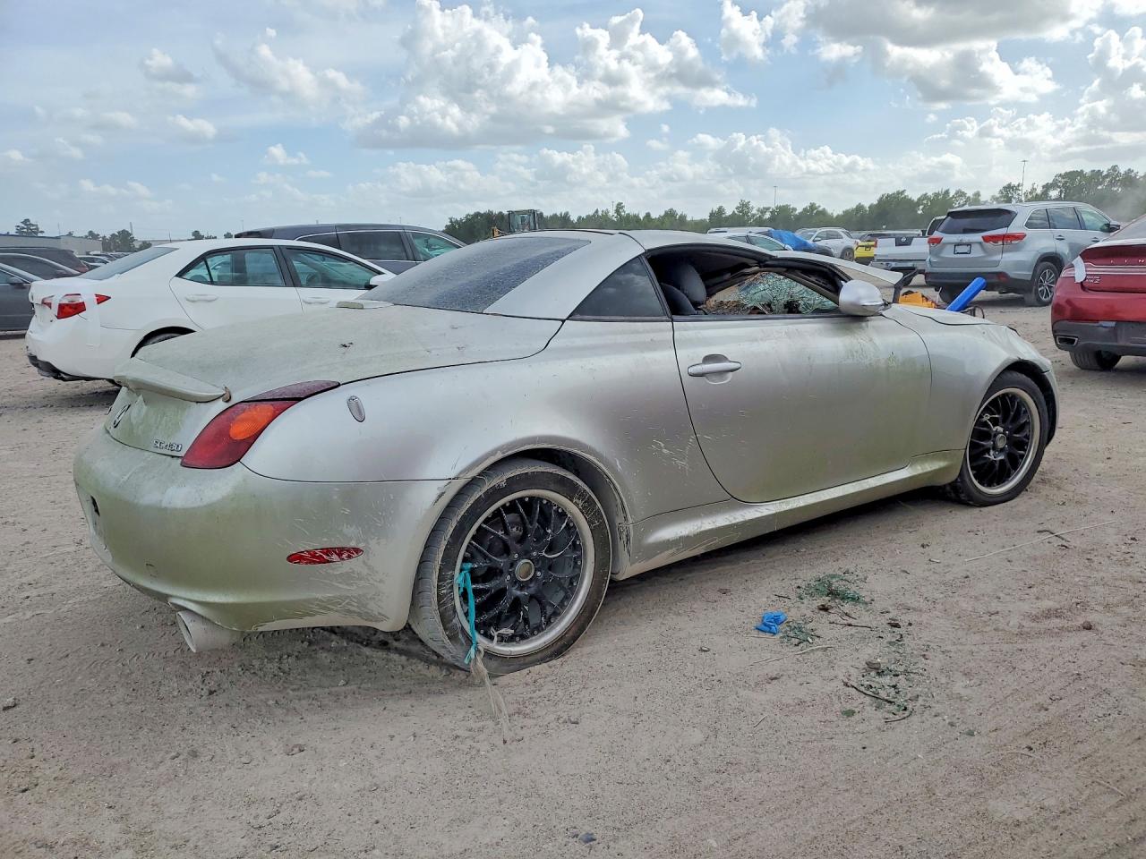 2002 Lexus Sc 430 Серебряный vin: JTHFN48Y420019861