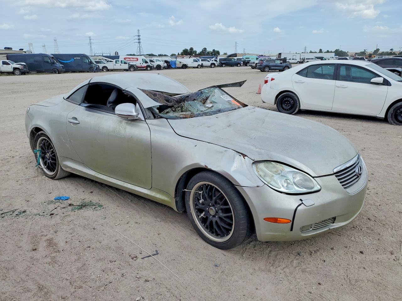 2002 Lexus Sc 430 Серебряный vin: JTHFN48Y420019861