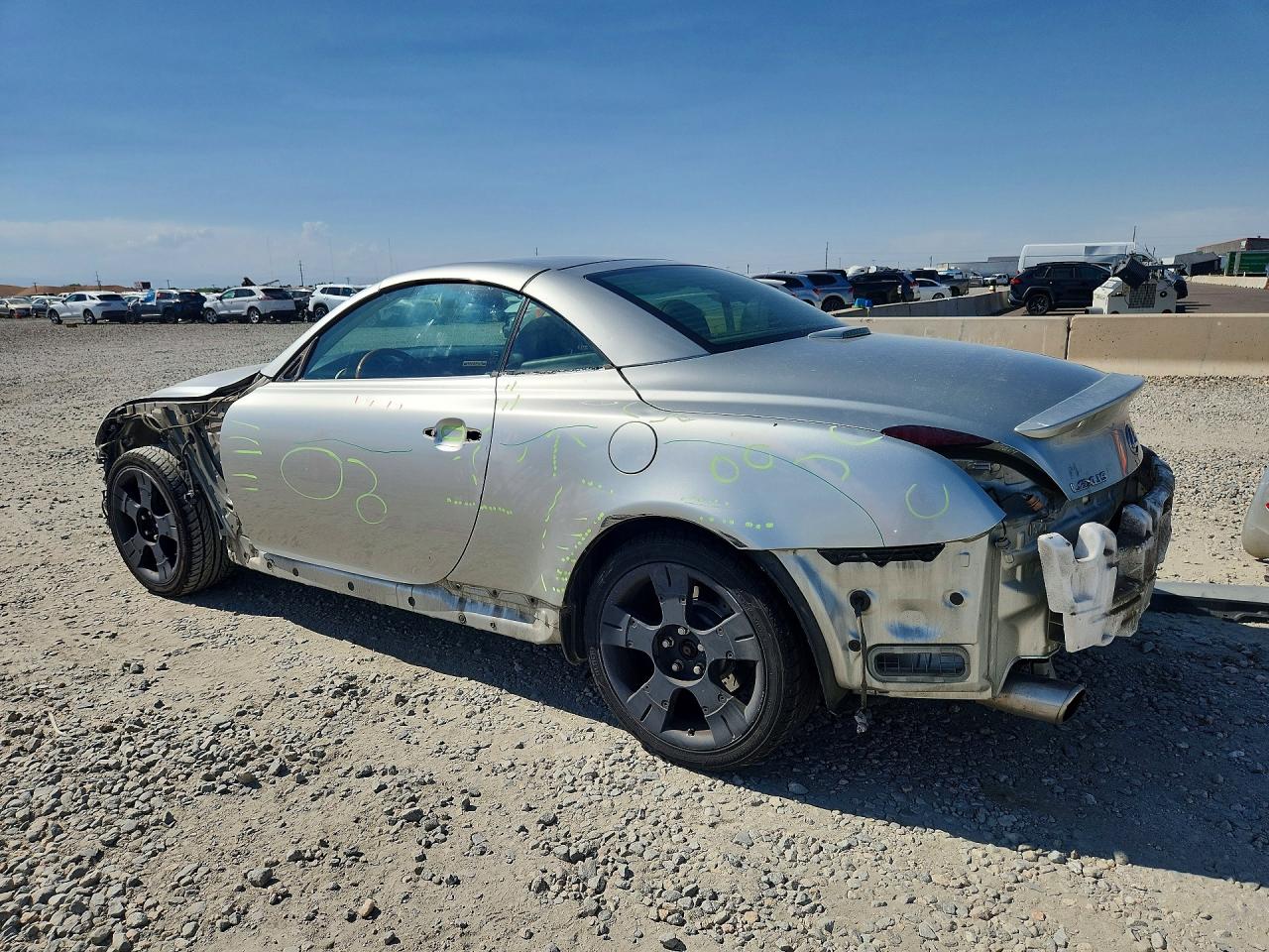 2002 Lexus Sc 430 Silver vin: JTHFN48Y420022520