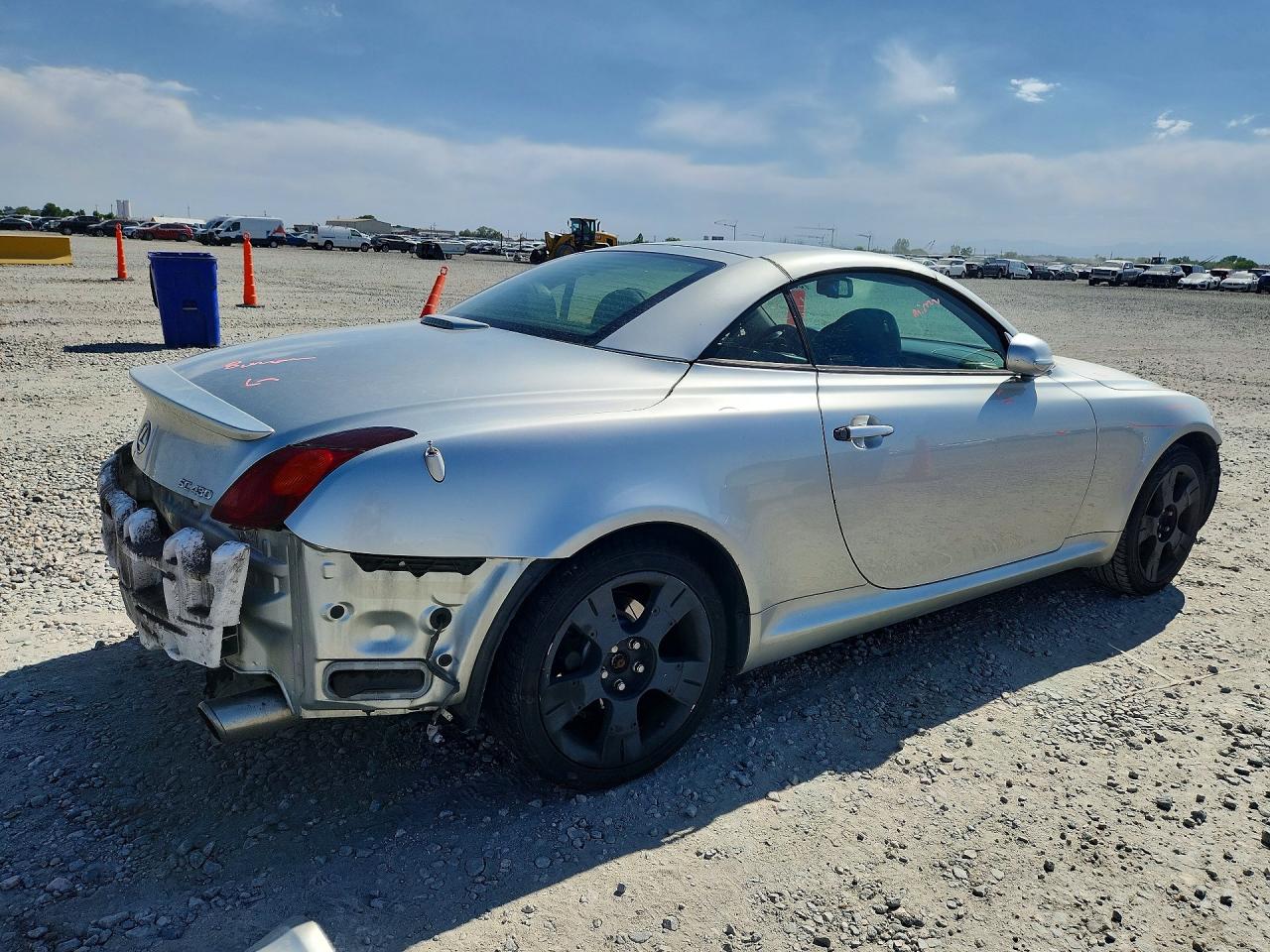 2002 Lexus Sc 430 Silver vin: JTHFN48Y420022520