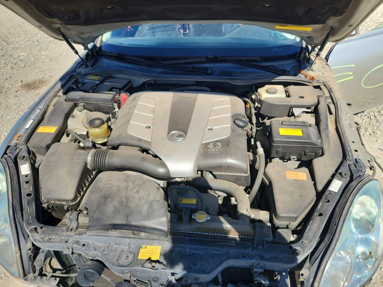 2002 Lexus Sc 430 Silver vin: JTHFN48Y420022520