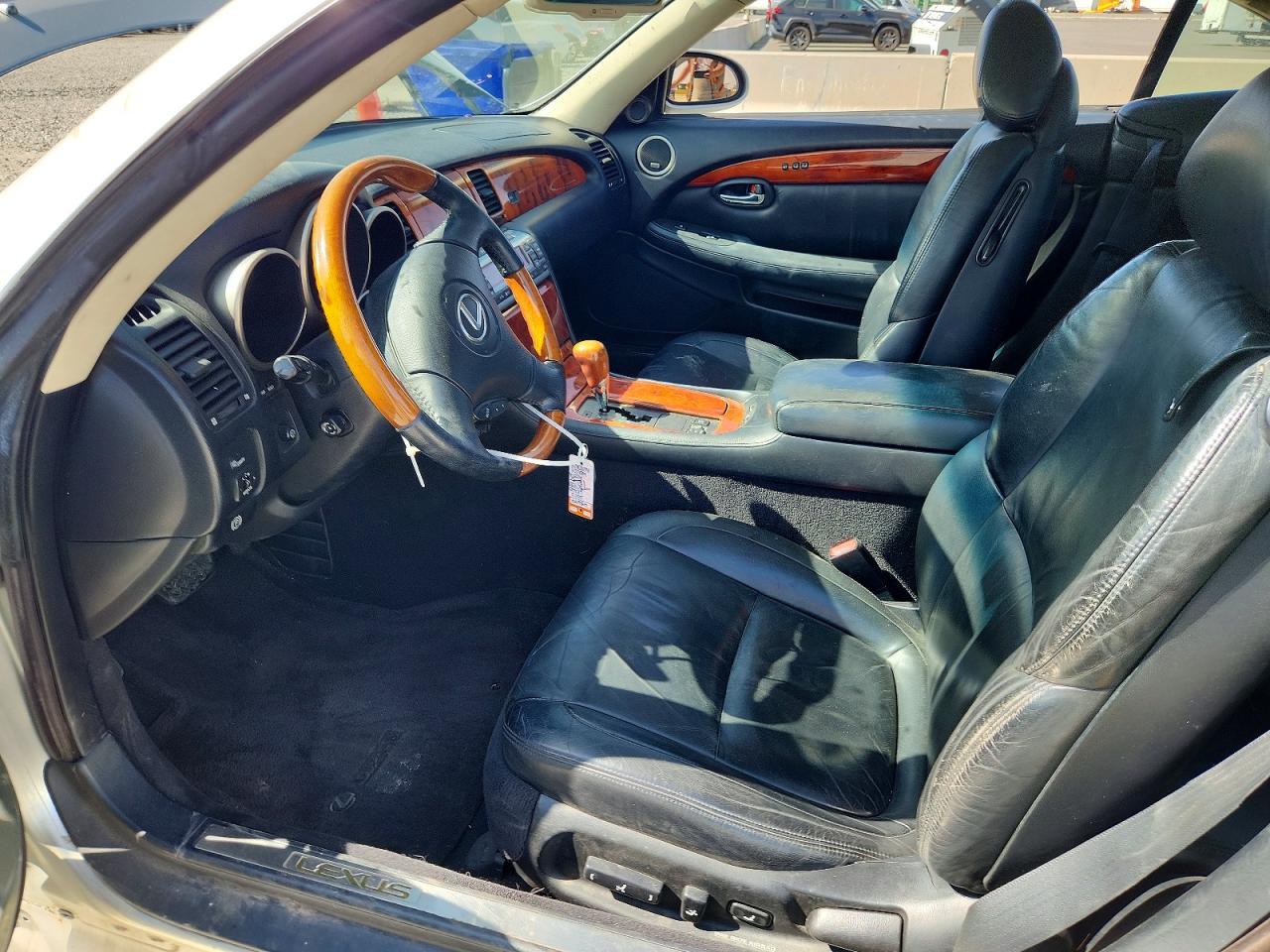 2002 Lexus Sc 430 Silver vin: JTHFN48Y420022520