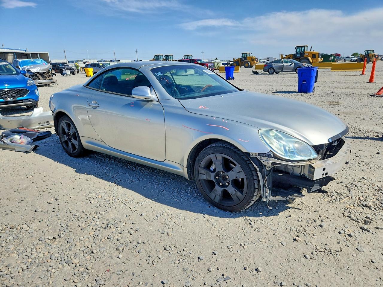 2002 Lexus Sc 430 Silver vin: JTHFN48Y420022520