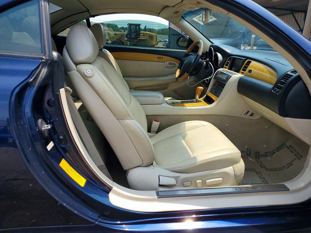 2002 Lexus Sc 430 Blue vin: JTHFN48Y420023831