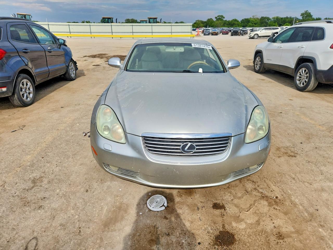 2003 Lexus Sc 430 Silver vin: JTHFN48Y430047550