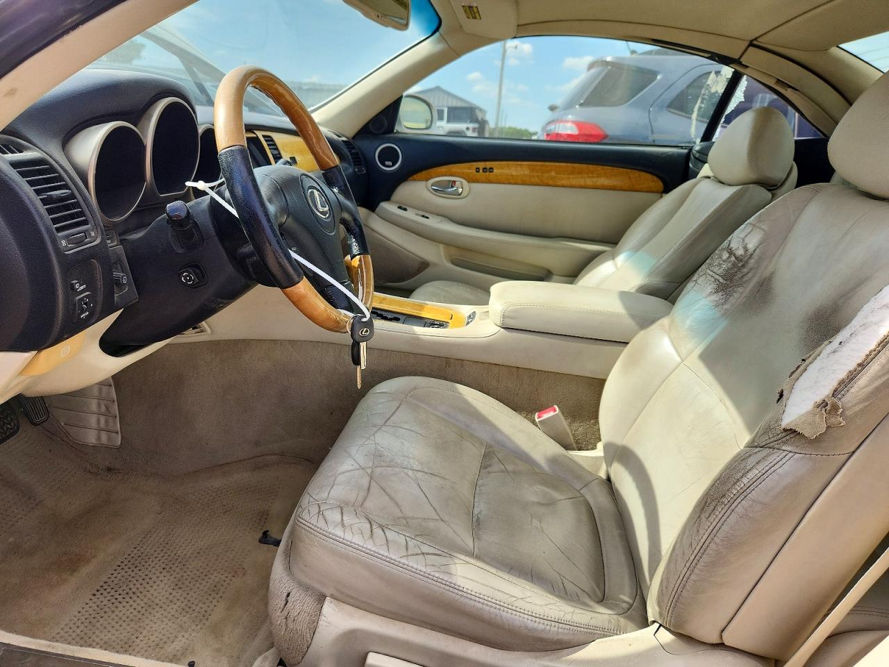 2003 Lexus Sc 430 Silver vin: JTHFN48Y430047550