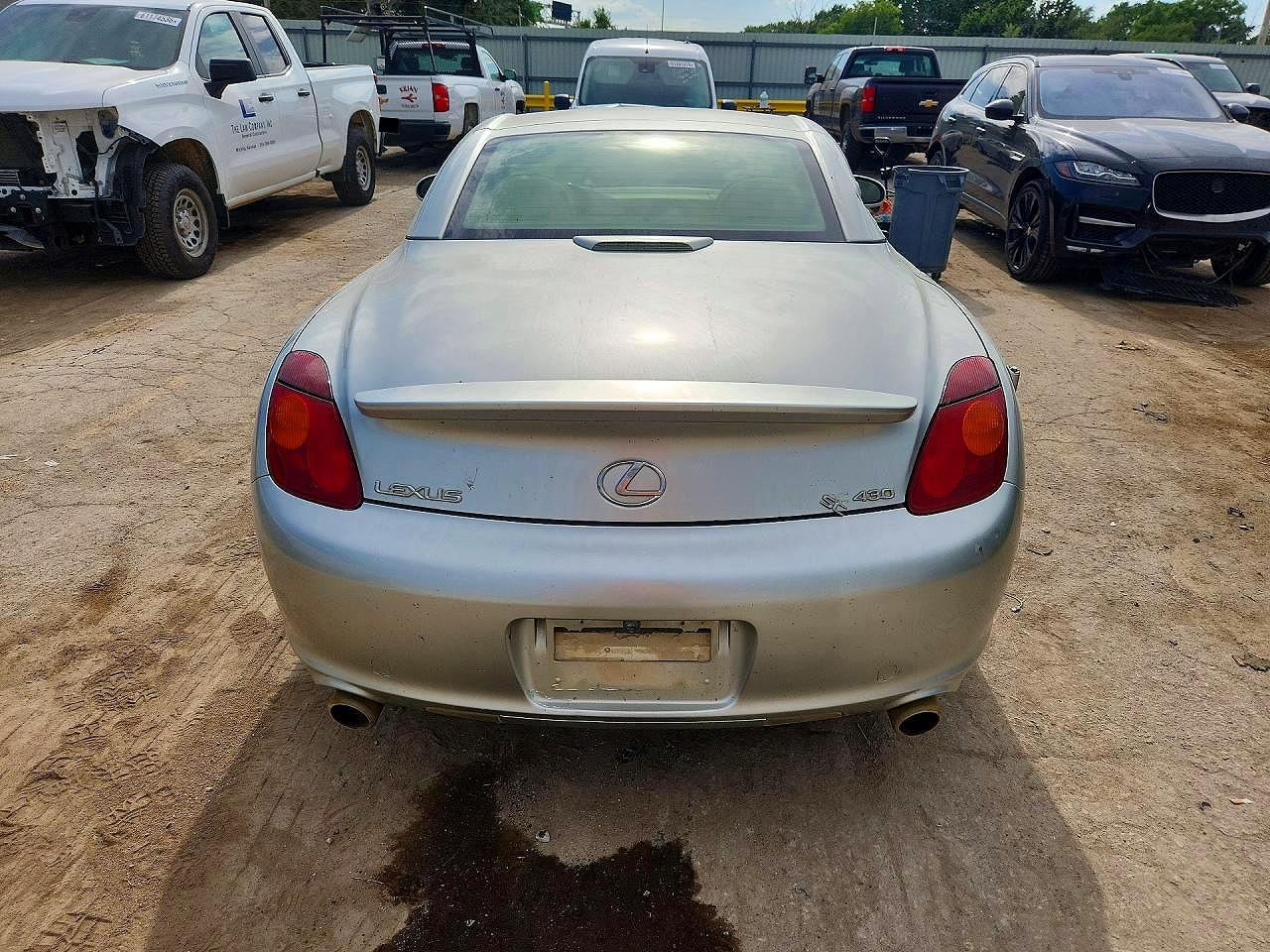 2003 Lexus Sc 430 Silver vin: JTHFN48Y430047550