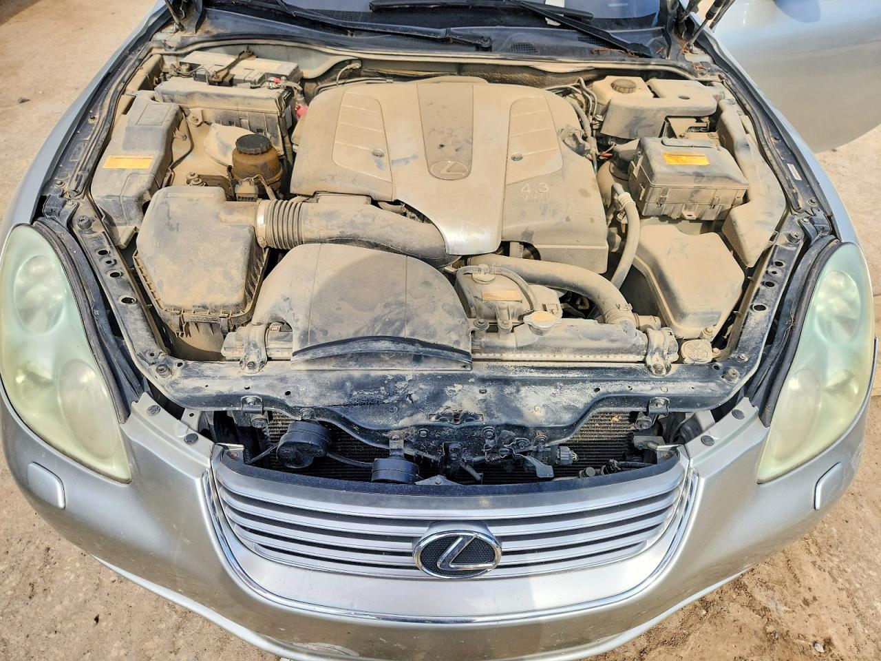 2003 Lexus Sc 430 Silver vin: JTHFN48Y430047550
