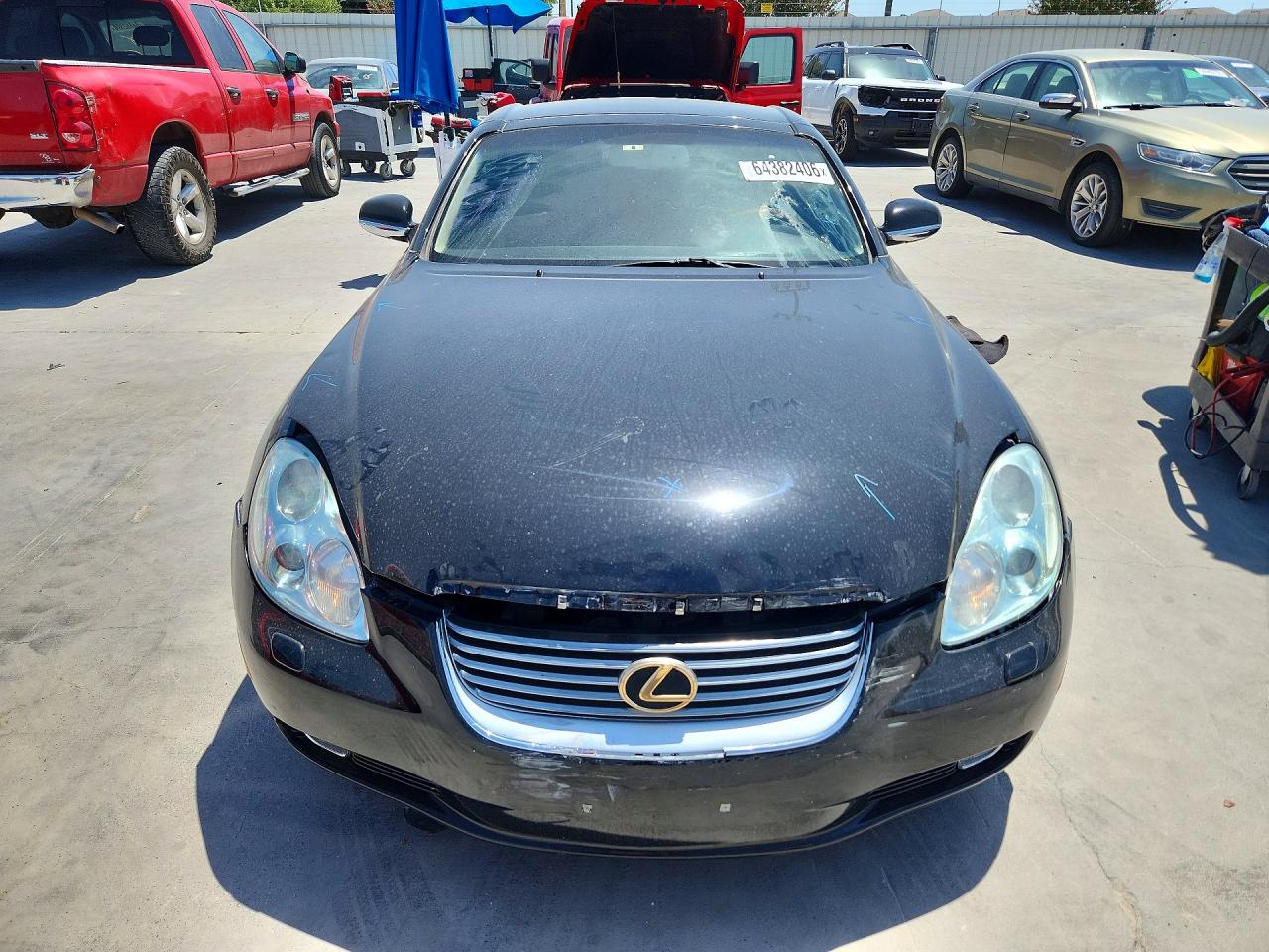 2004 Lexus Sc 430 Black vin: JTHFN48Y440052524