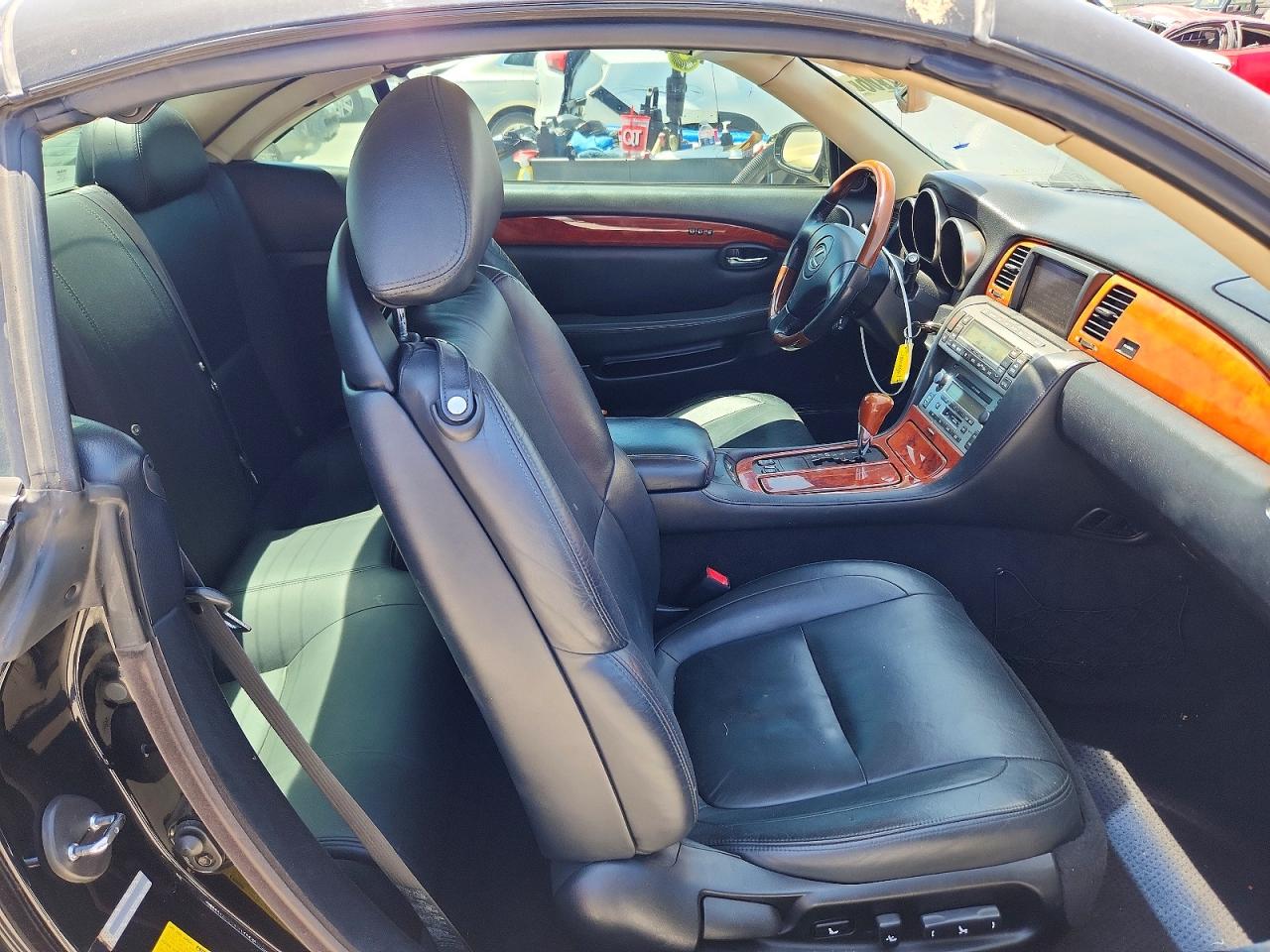 2004 Lexus Sc 430 Black vin: JTHFN48Y440052524